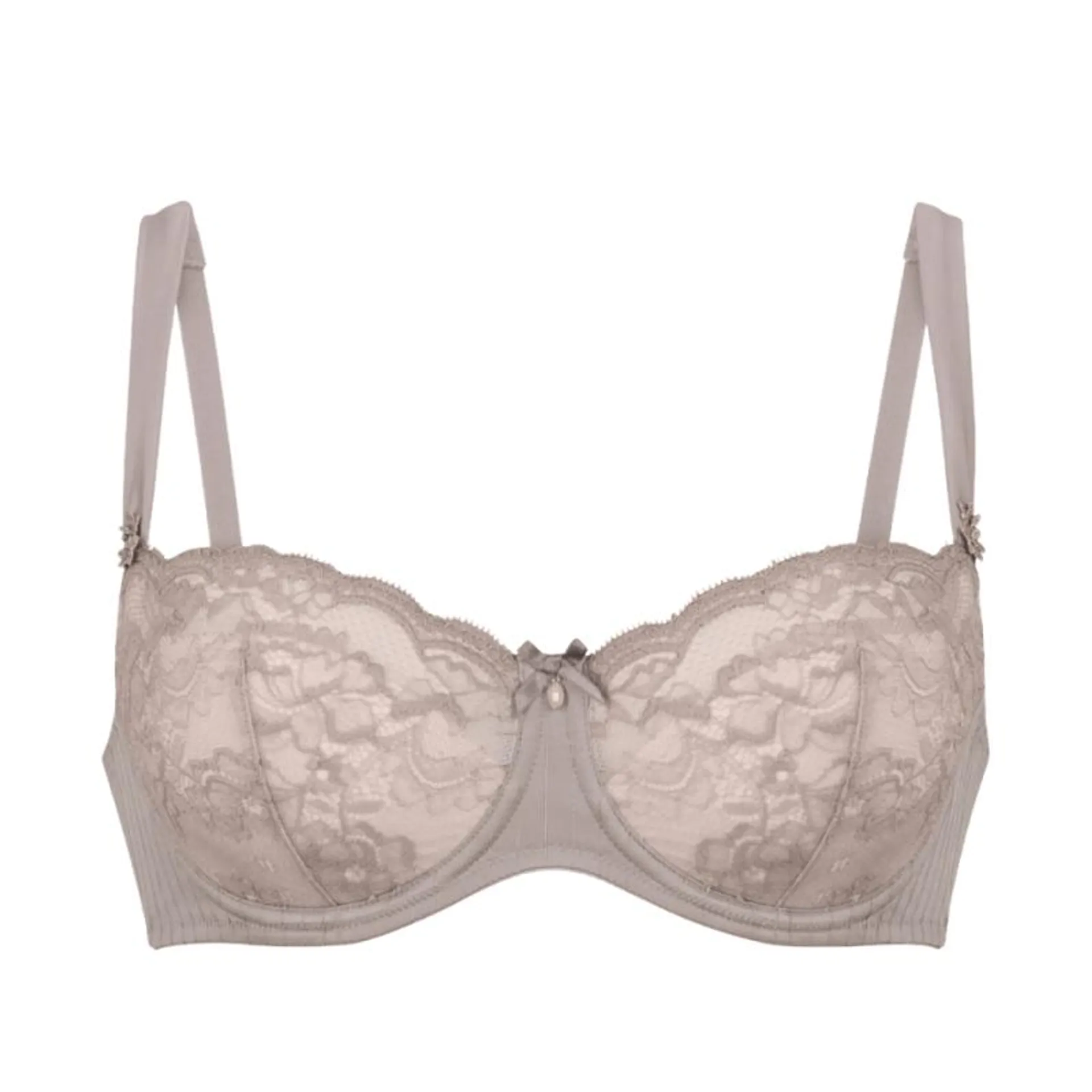 ANI5205.462-Reggiseno Balconcino Antonia in pizzo - dusty Grey