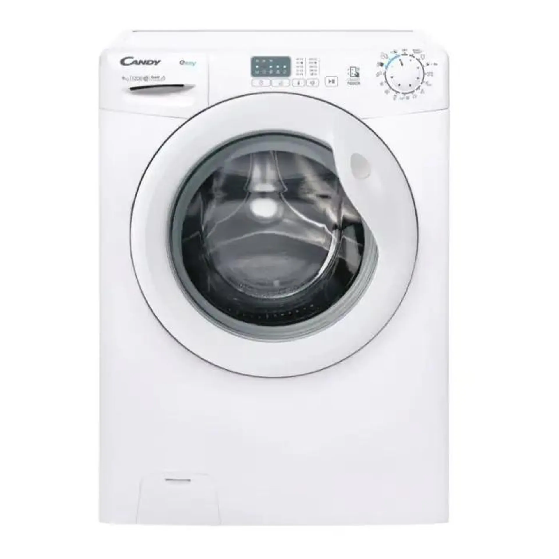 Candy Easy EY 1281DE/1-S lavatrice Caricamento frontale 8 kg 1200 Giri/min D Bianco