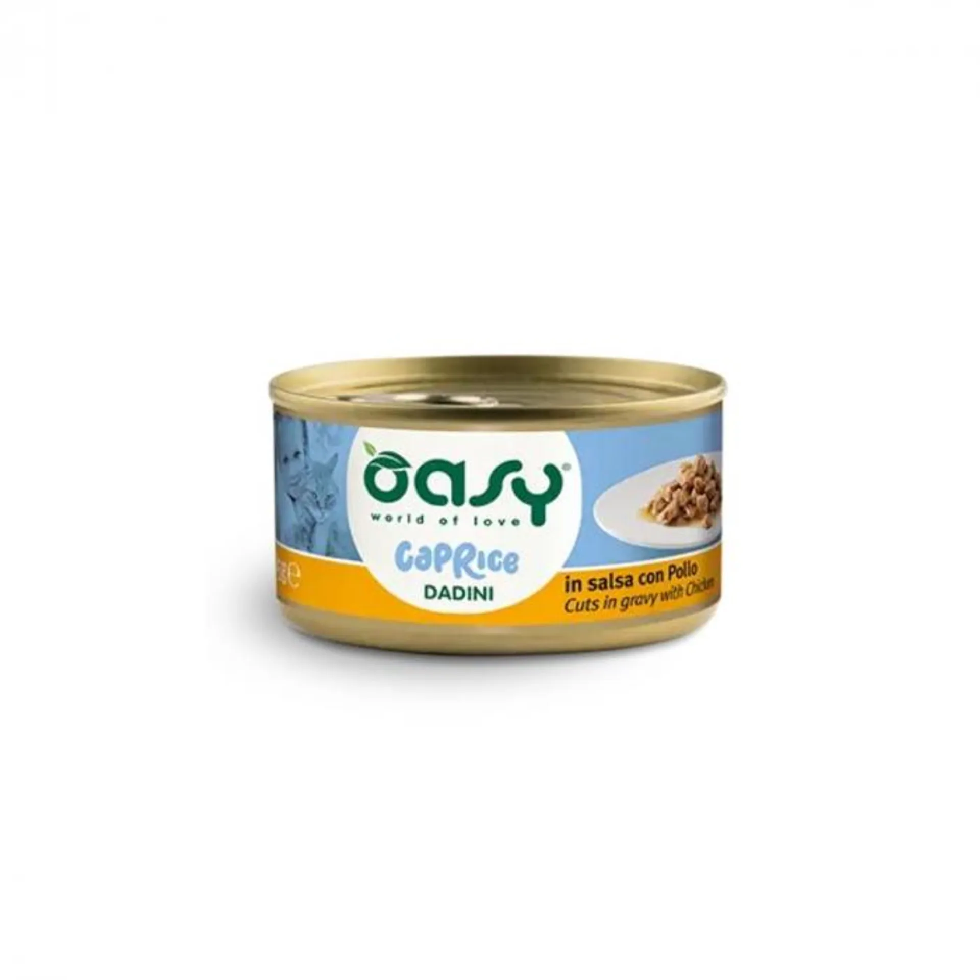 Oasy Cat Caprice Dadini per gatti 85g