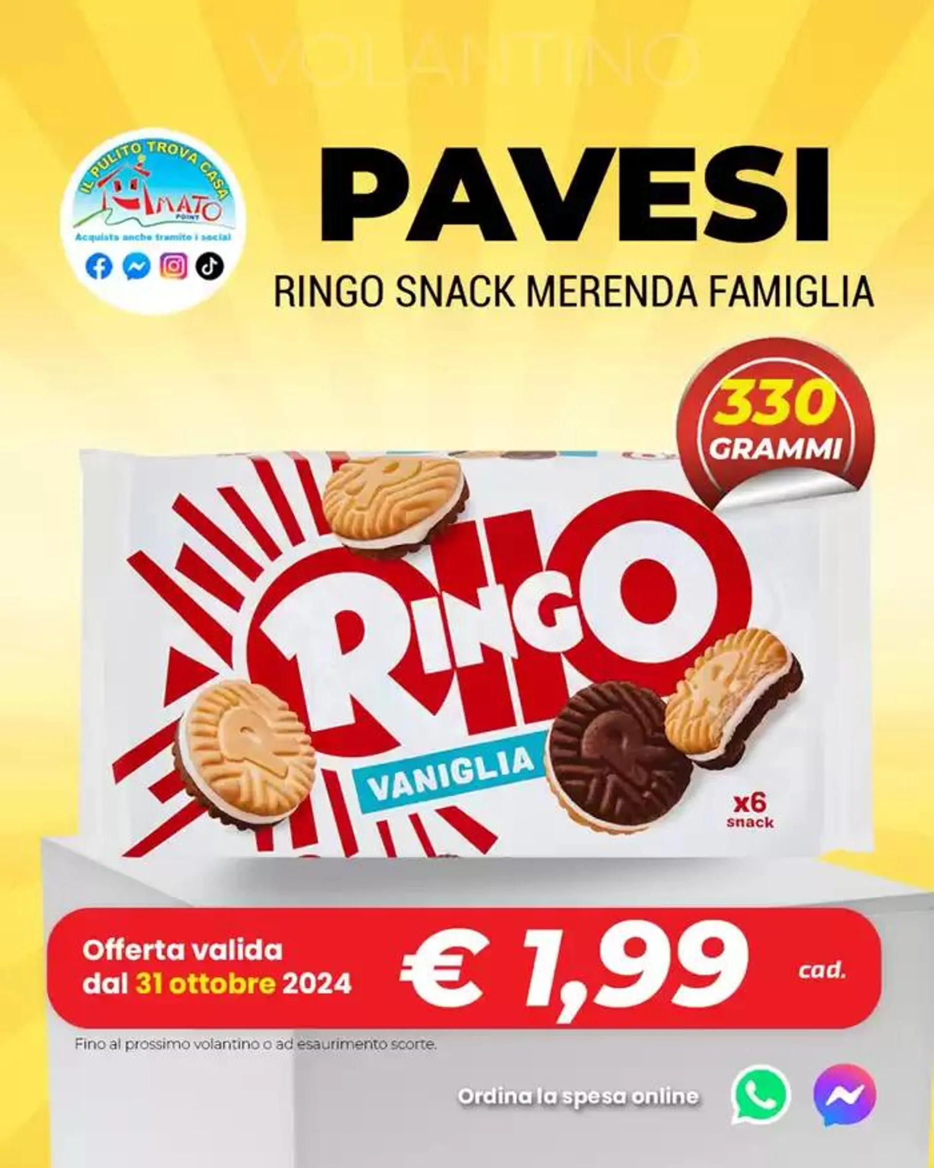 Ringo snack merenda famiglia - 1