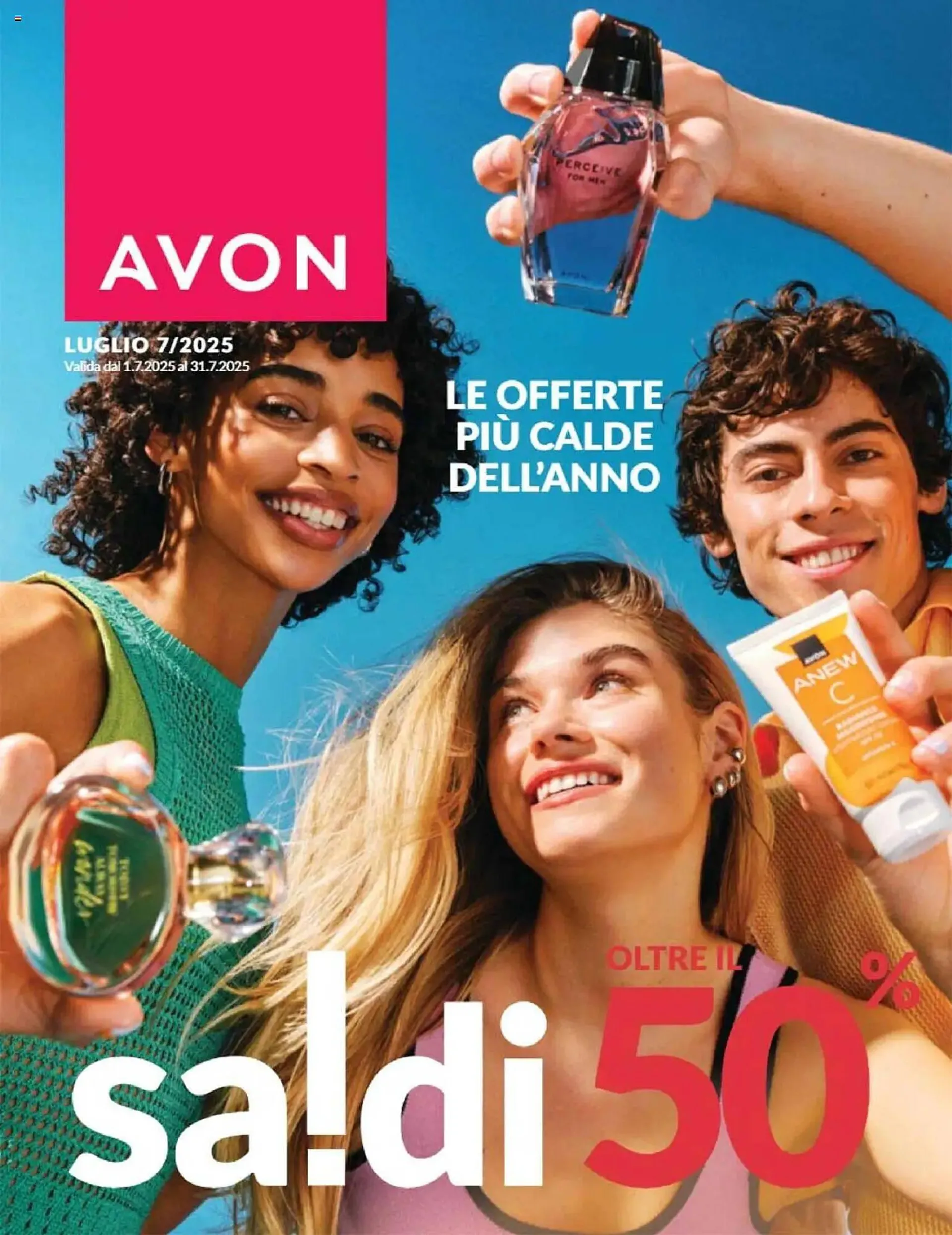 Volantino Avon da 1 luglio a 31 luglio di 2025 - Pagina del volantino 1