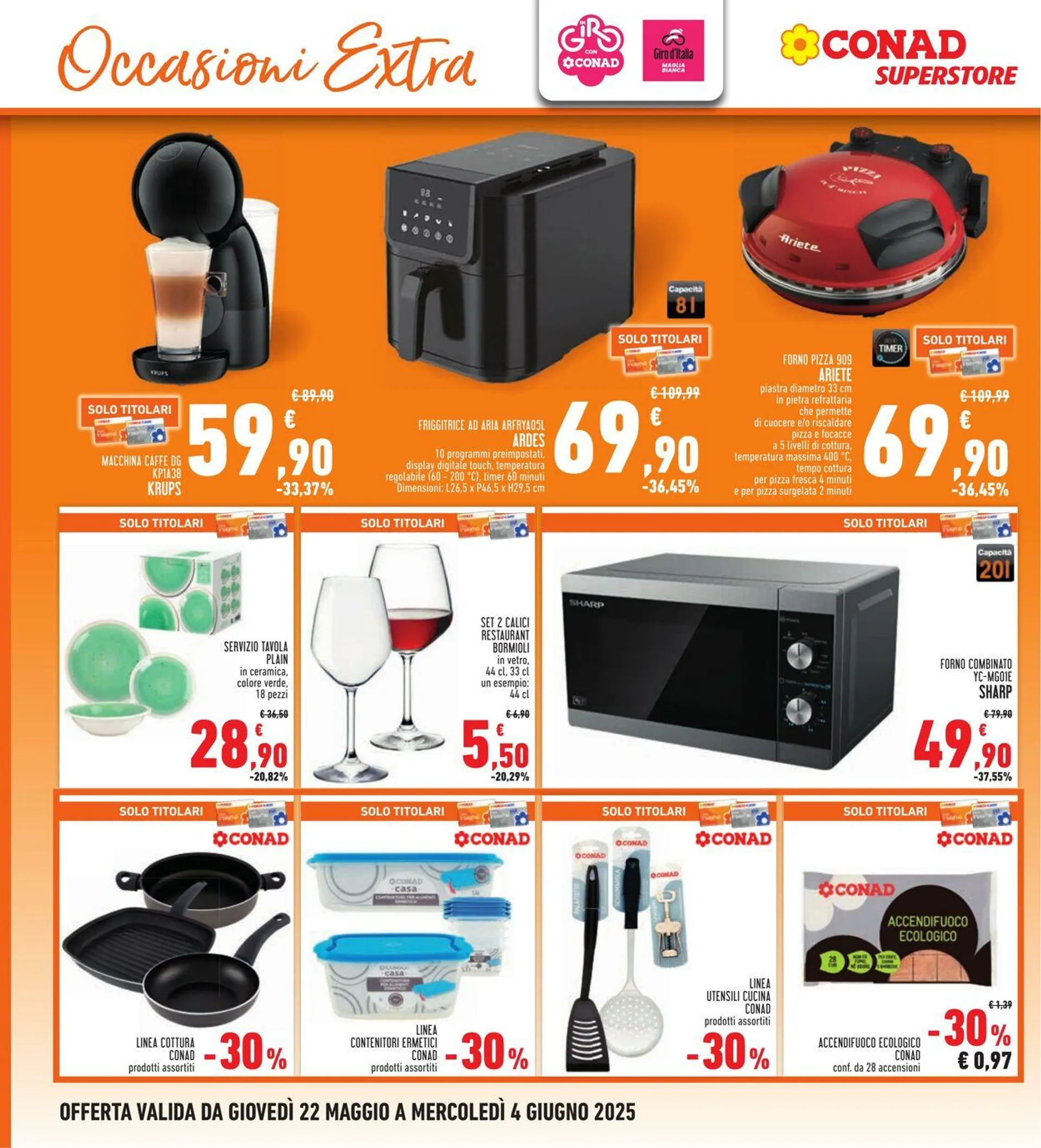 Conad - Superstore - Torino Volantino attuale da 22 maggio a 4 giugno di 2025 - Pagina del volantino 26