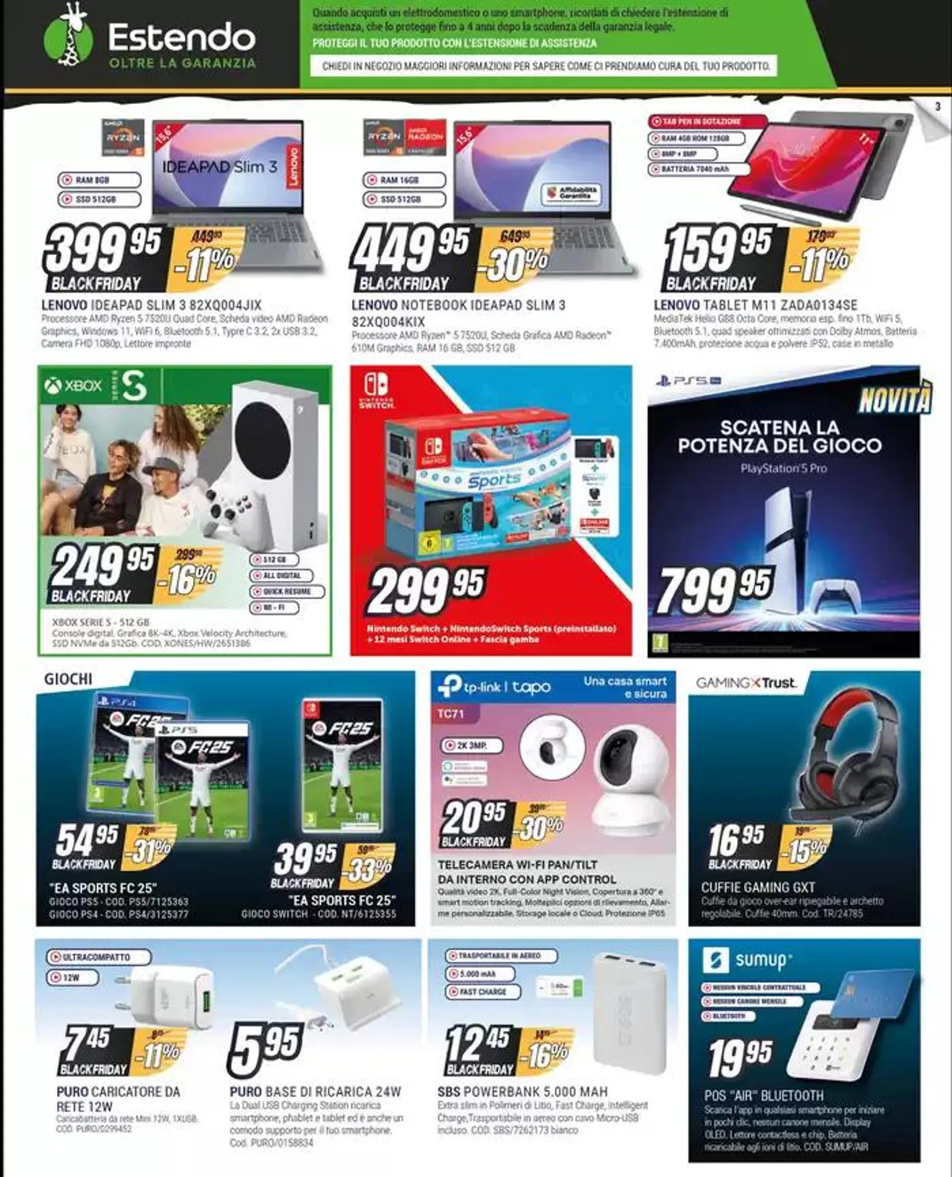 Black friday da 14 novembre a 1 dicembre di 2024 - Pagina del volantino 3