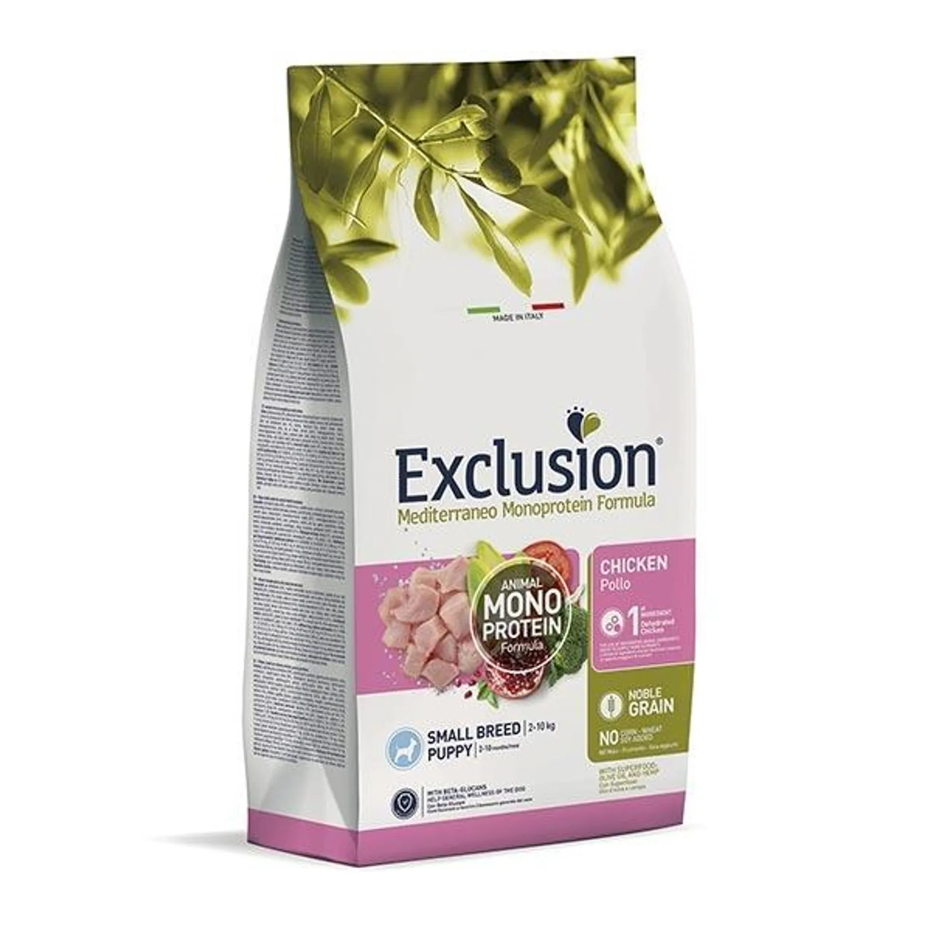 Exclusion - Mediterraneo Monoprotein Puppy Small Breed con Pollo