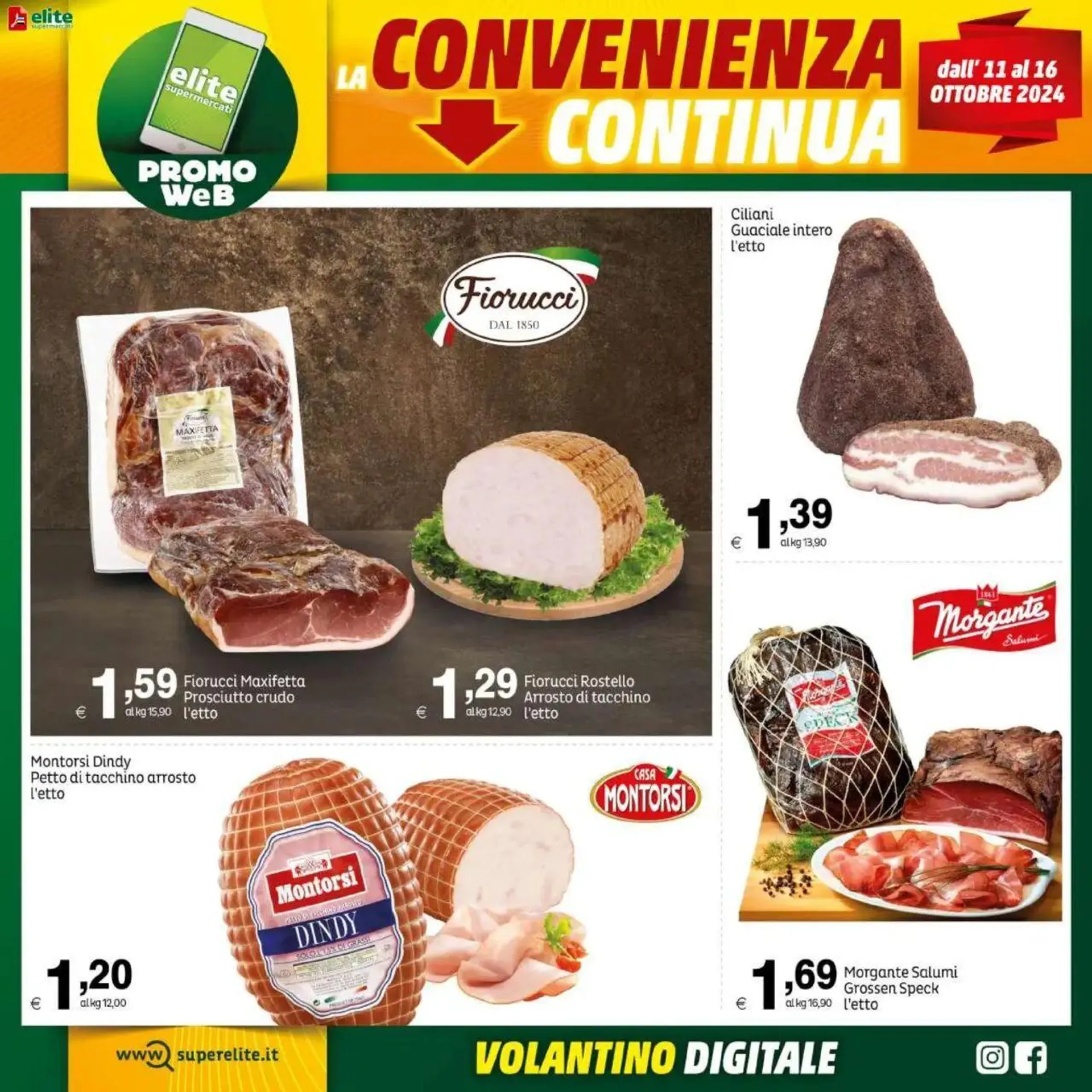 Promo Web - La Convenienza continua Elite Supermercati da 11 ottobre a 16 ottobre di 2024 - Pagina del volantino 6