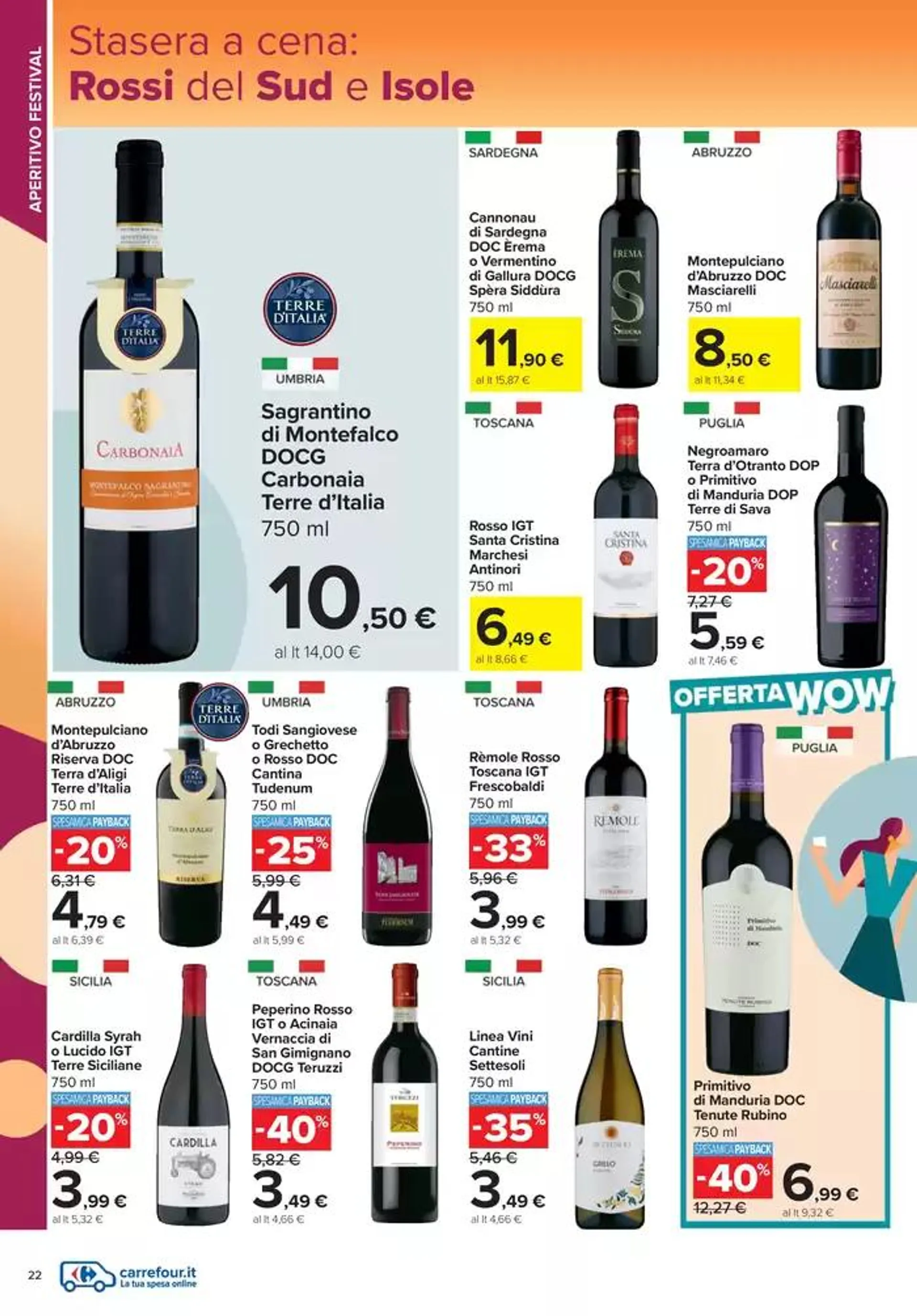 Catalogo vini da 12 maggio a 31 maggio di 2025 - Pagina del volantino 22