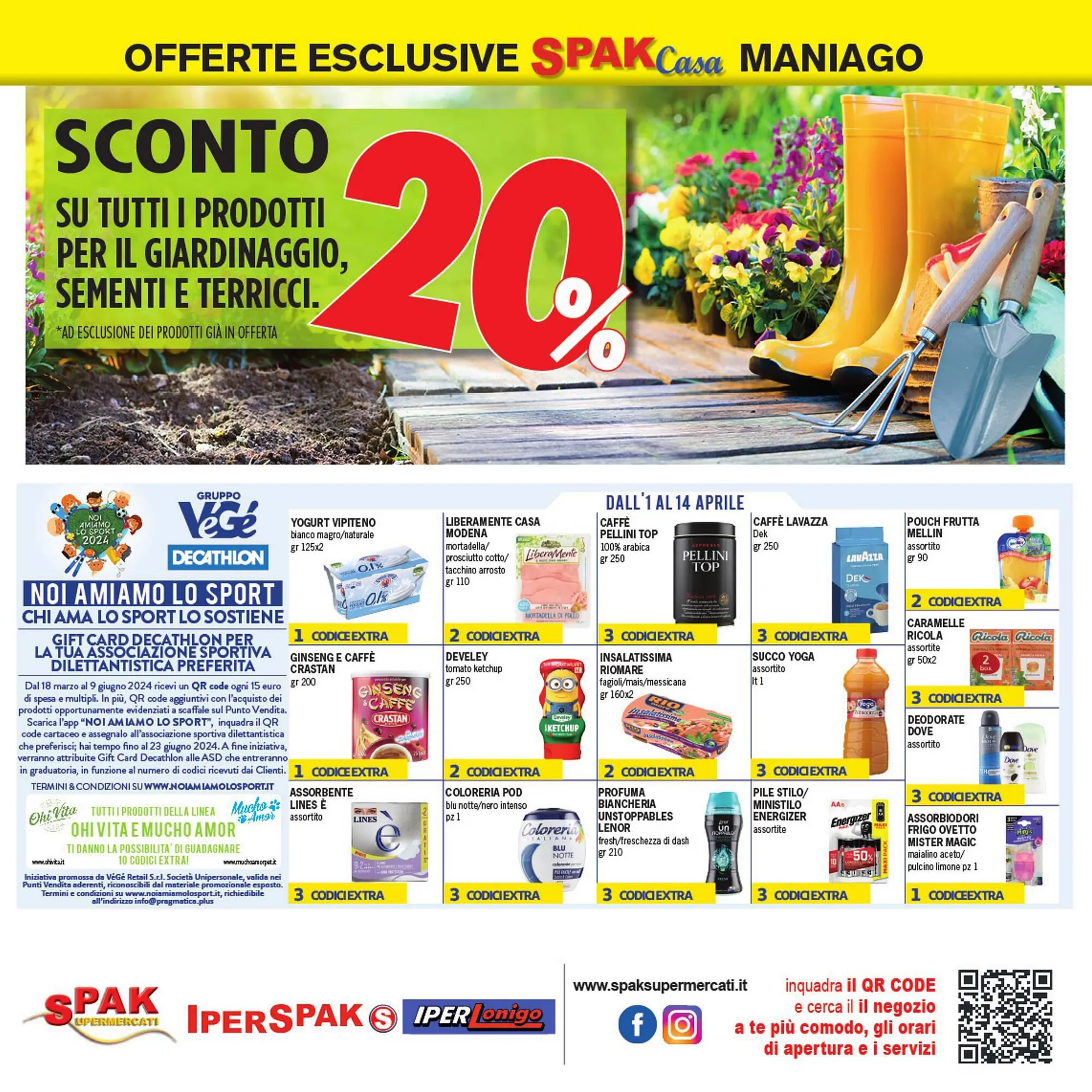 Volantino Spak Supermercati da 4 aprile a 17 aprile di 2024 - Pagina del volantino 12
