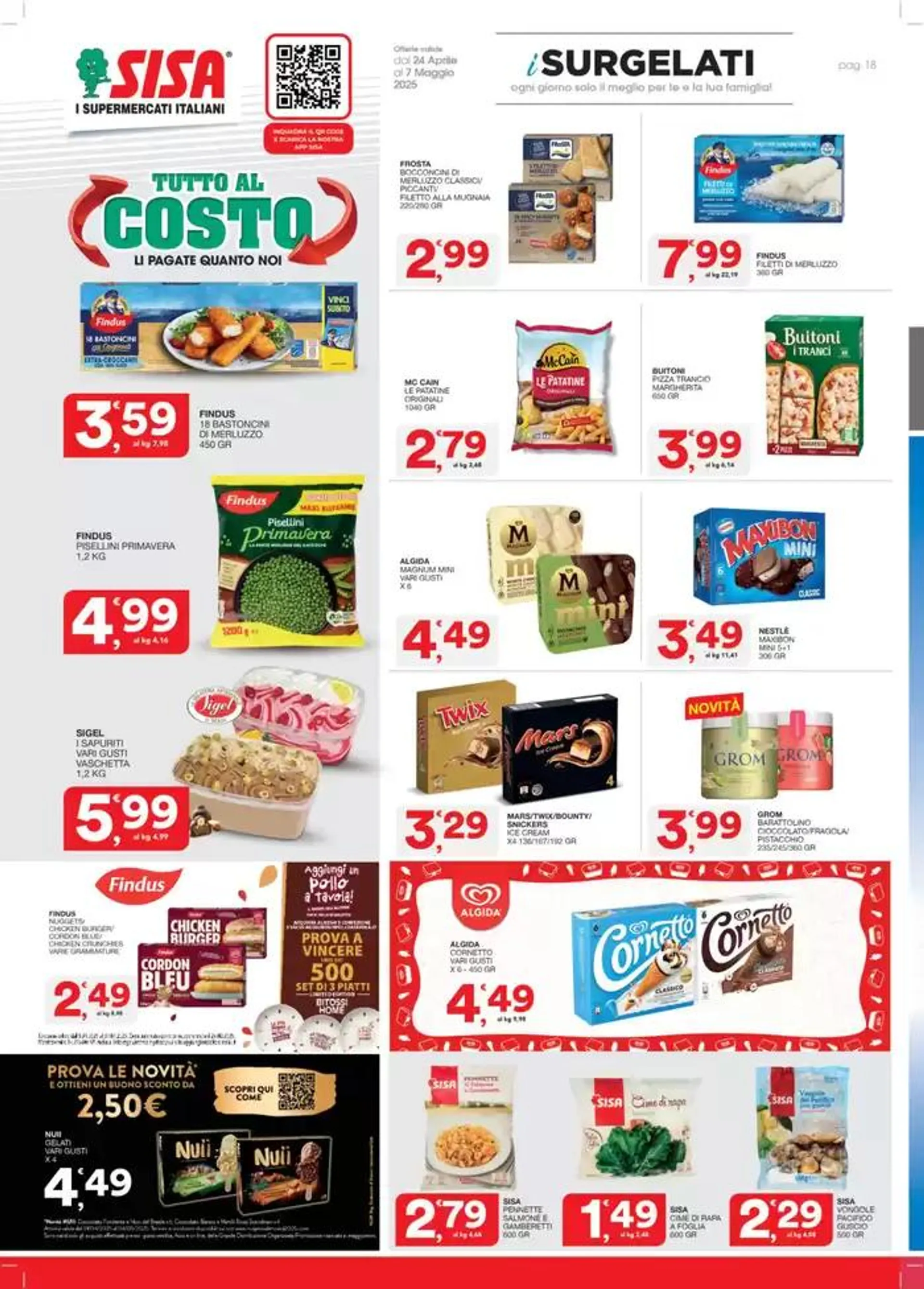 Tutto al costo da 24 aprile a 9 maggio di 2025 - Pagina del volantino 18
