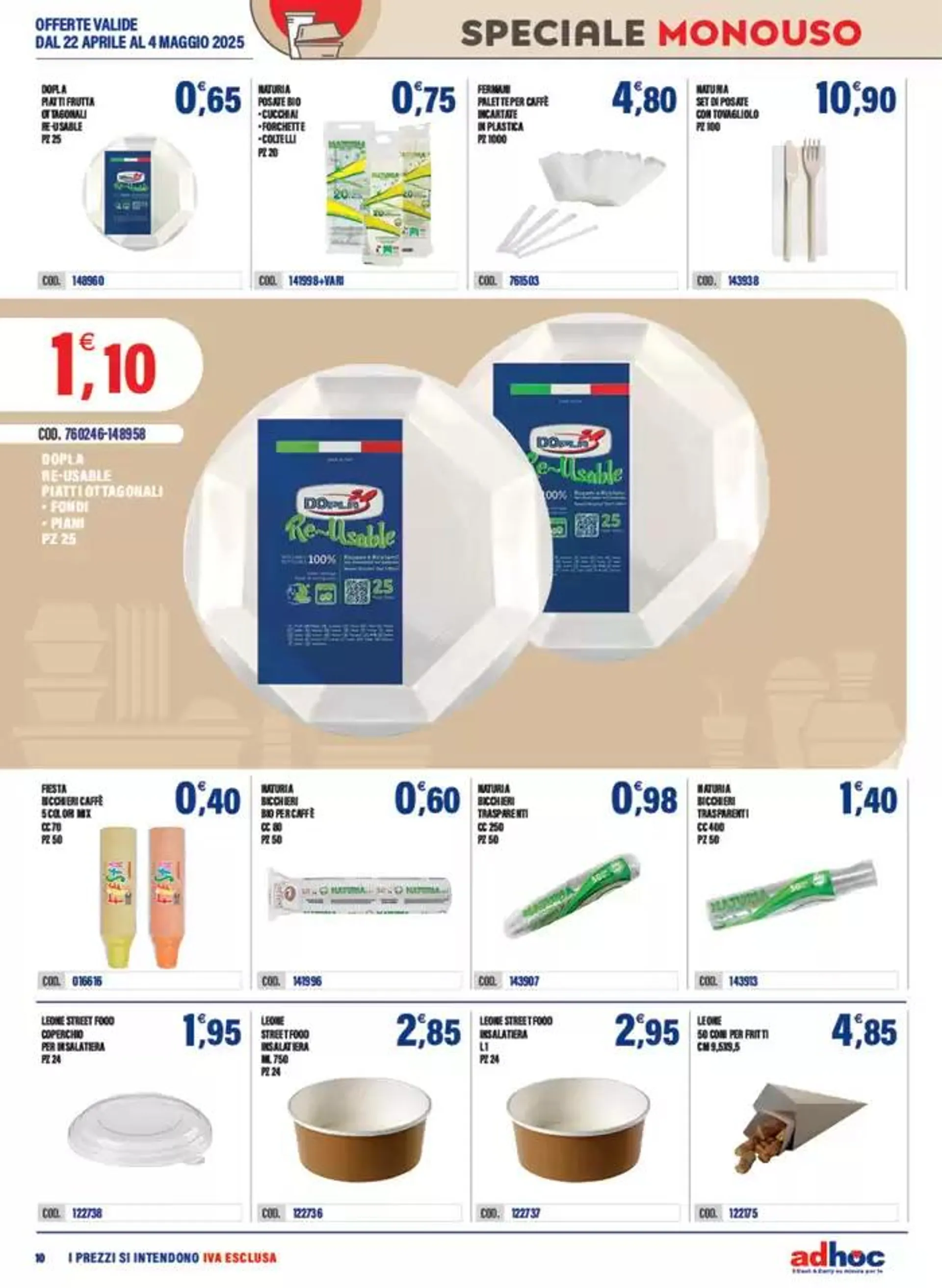 Offerte valide dal 22 aprile al 4 maggio da 22 aprile a 4 maggio di 2025 - Pagina del volantino 10