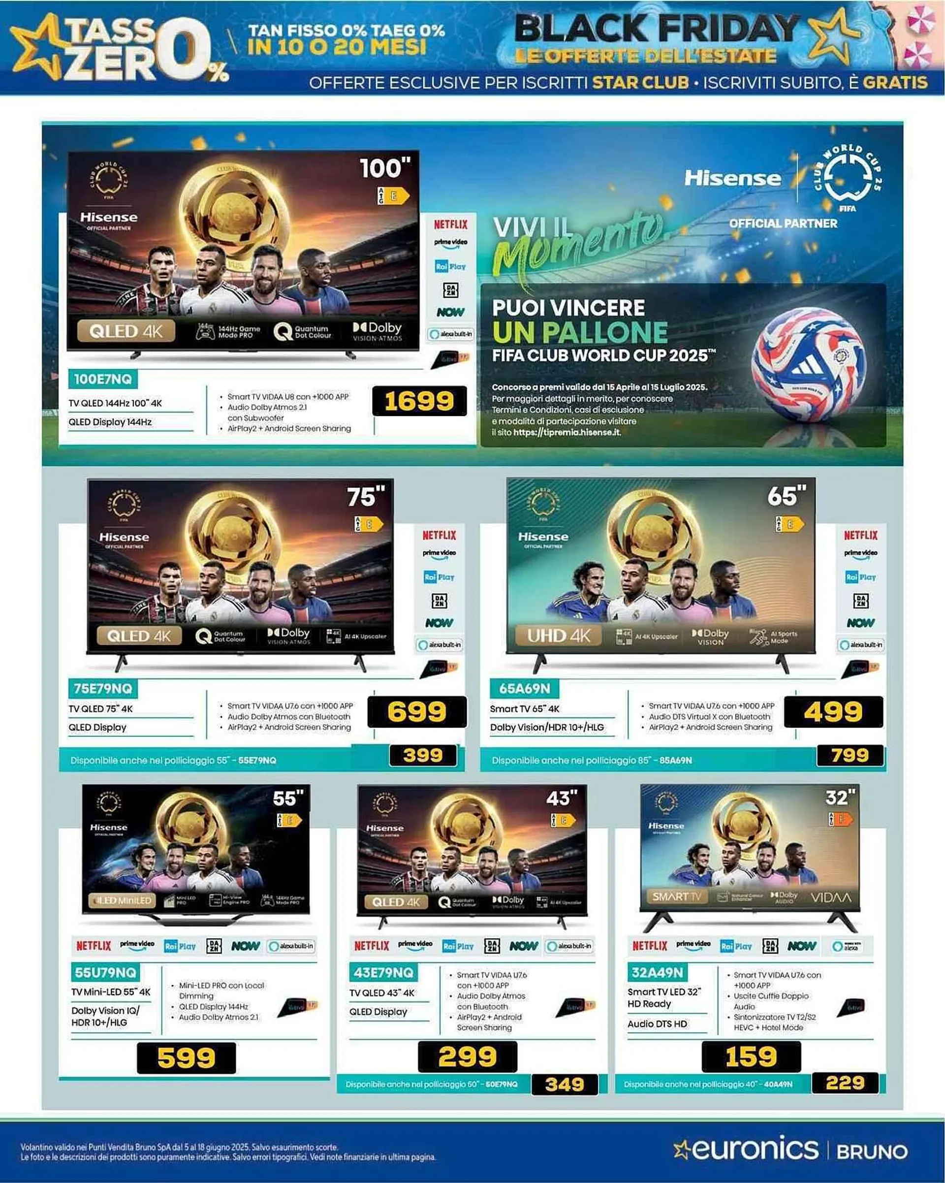 Volantino Euronics da 5 giugno a 18 giugno di 2025 - Pagina del volantino 40