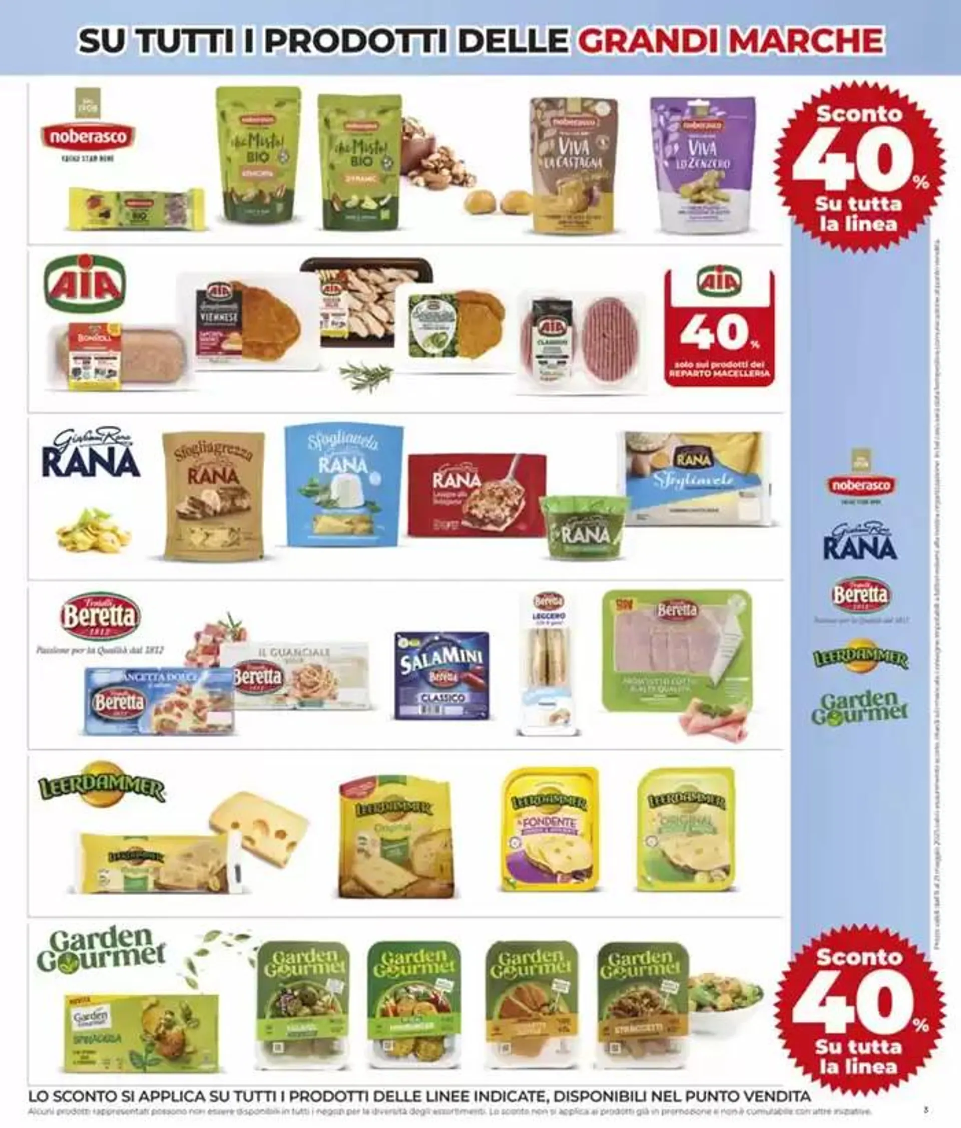 Grandi marche 30% 40% 50% da 8 maggio a 21 maggio di 2025 - Pagina del volantino 3
