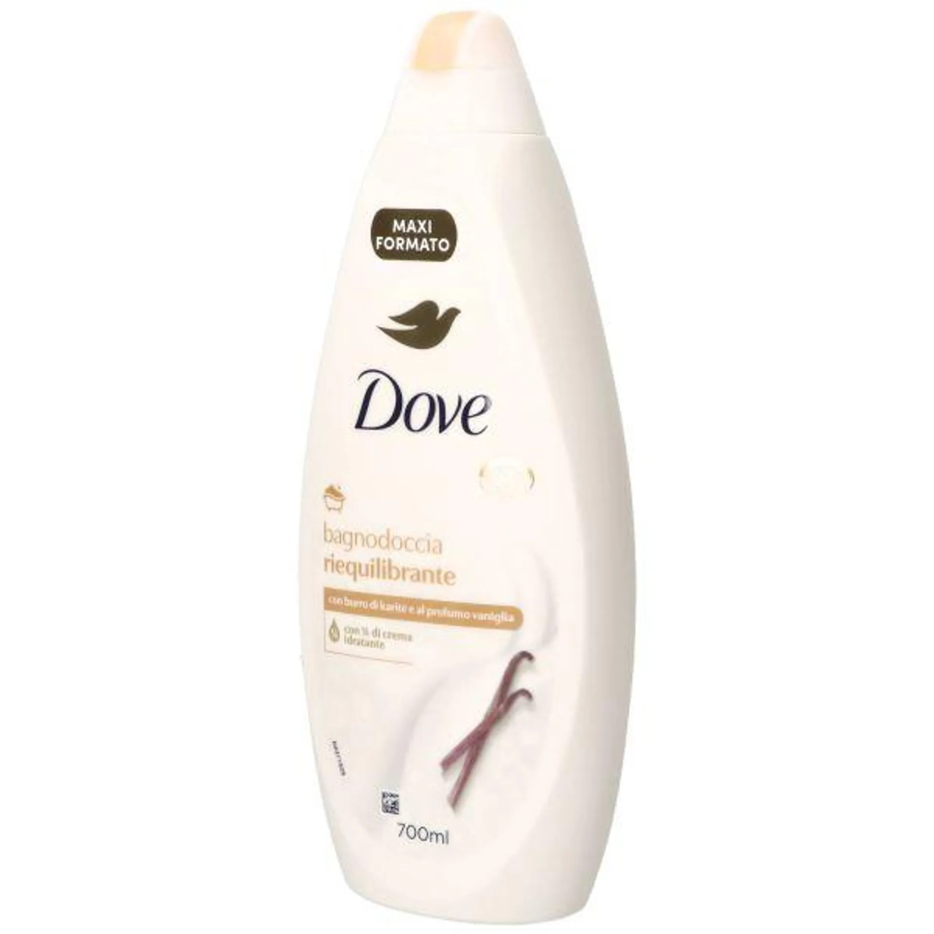 DOVE BAGNOSCHIUMA RIEQUILIBRANTE BURRO DI KARITE' E VANIGLIA 700ML