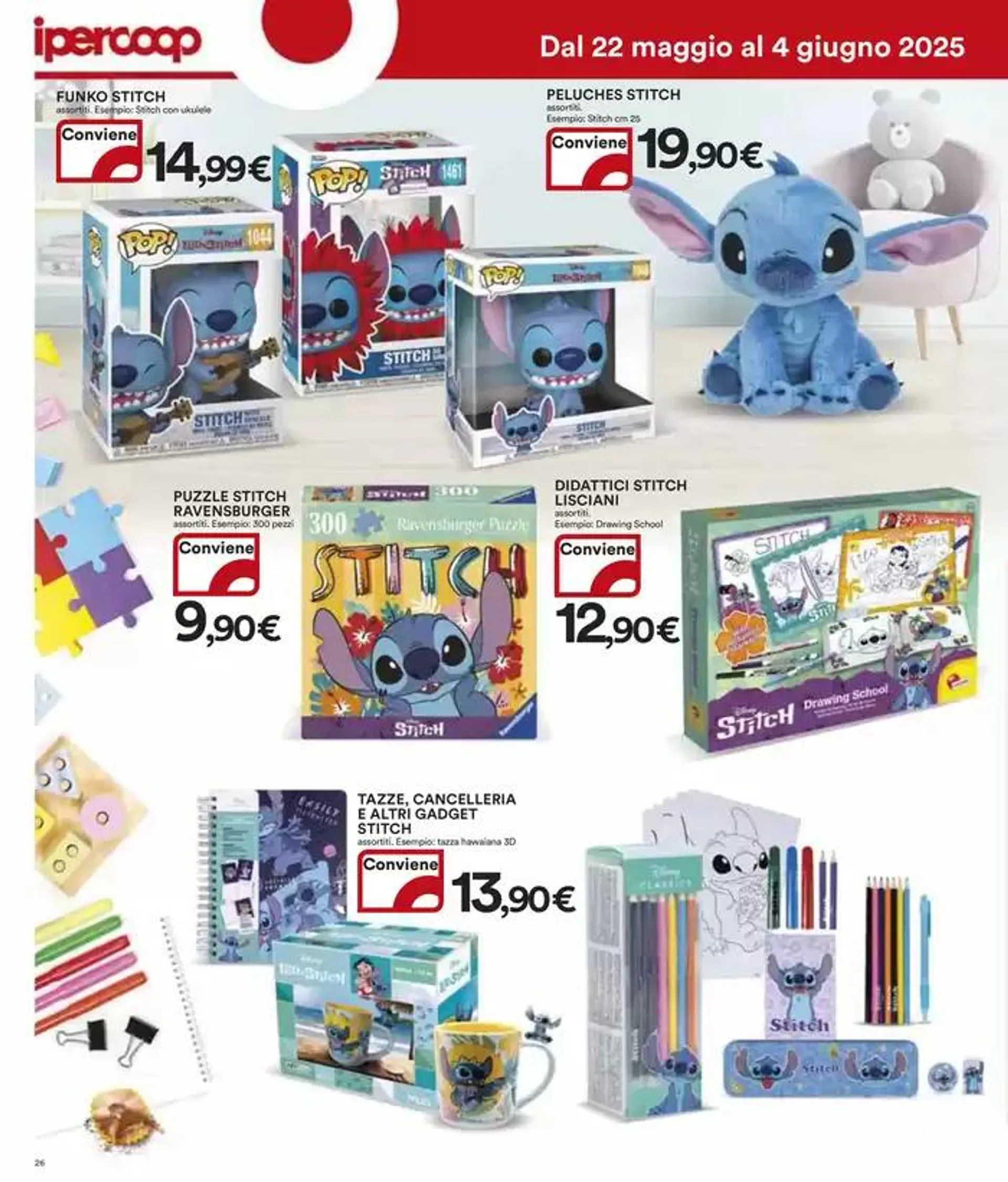 Sconti fino al 50 % da 22 maggio a 4 giugno di 2025 - Pagina del volantino 26