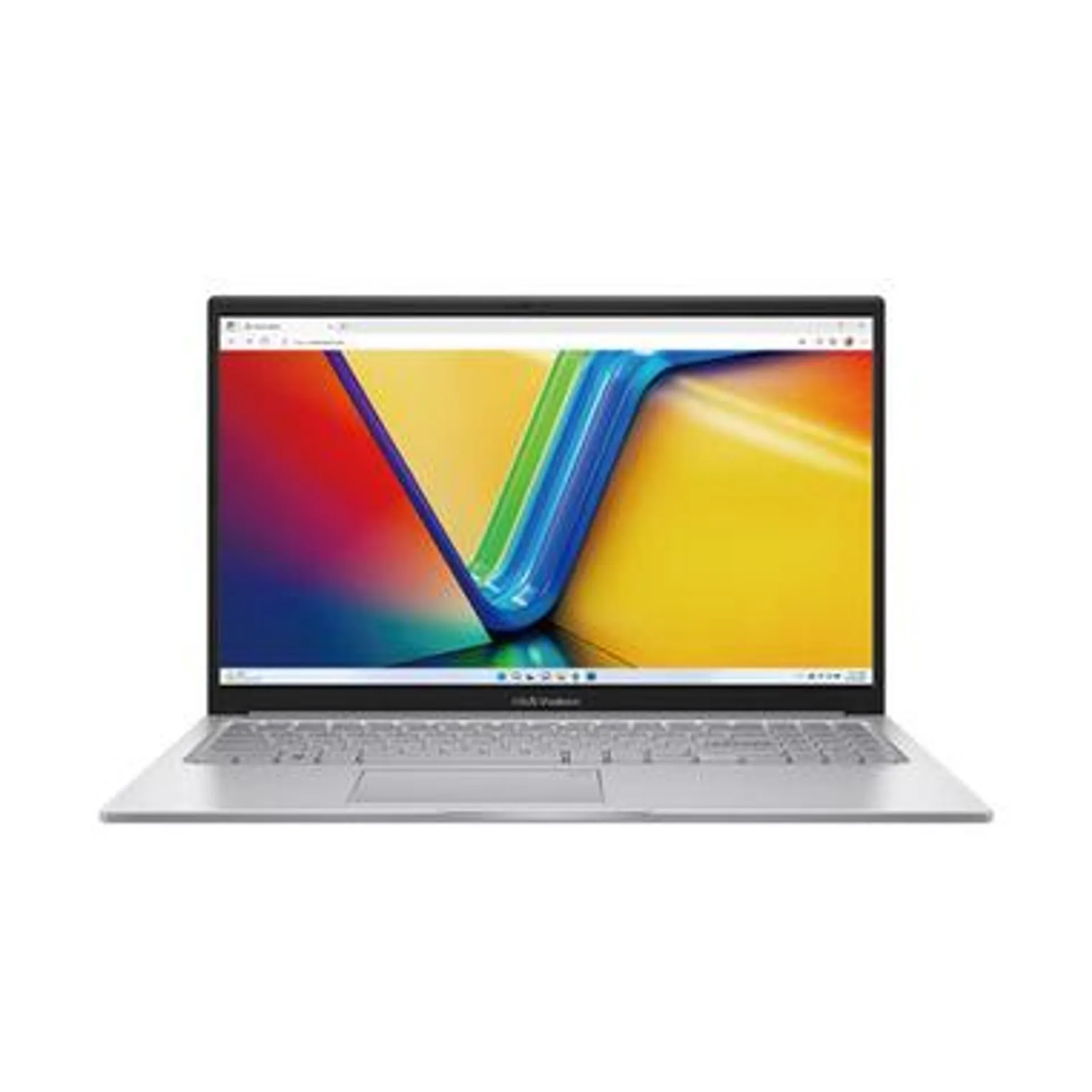 ASUS VivoBook 15 F1504ZA-NJ906W Intel® Core™ i7 i7-1255U Computer portatile 39,6 cm (15.6") Full HD 16 GB DDR4-SDRAM 512 GB SSD Wi-Fi 6E (802.11ax) Windows 11 Home Argento