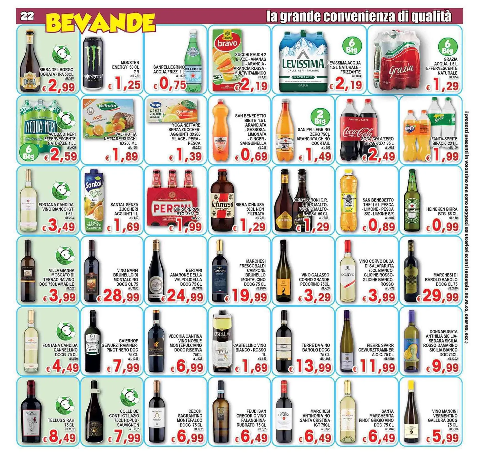 Volantino Top Supermercati da 20 marzo a 1 aprile di 2024 - Pagina del volantino 22