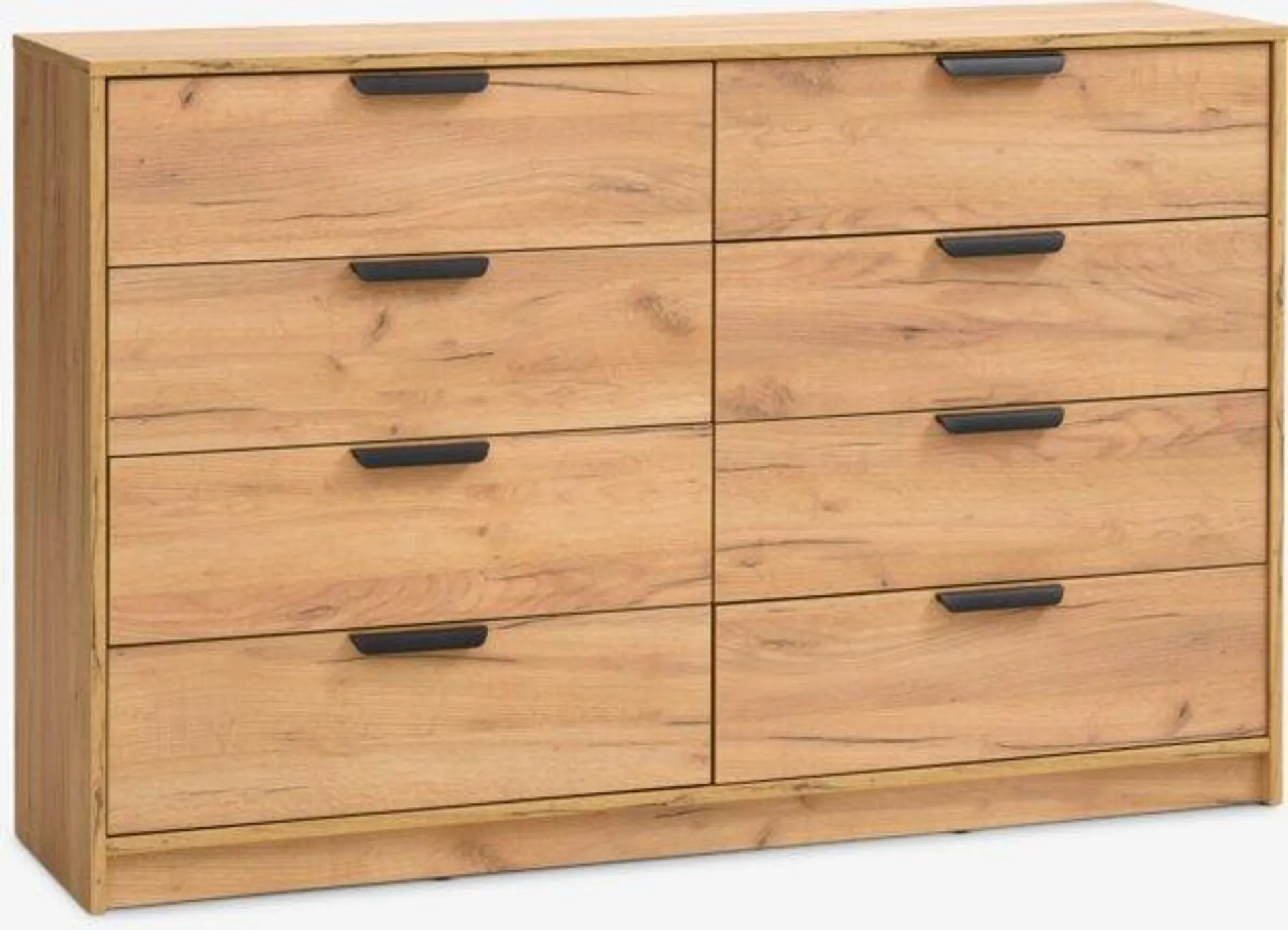 Cassettiera 4+4 cassetti JENSLEV color rovere