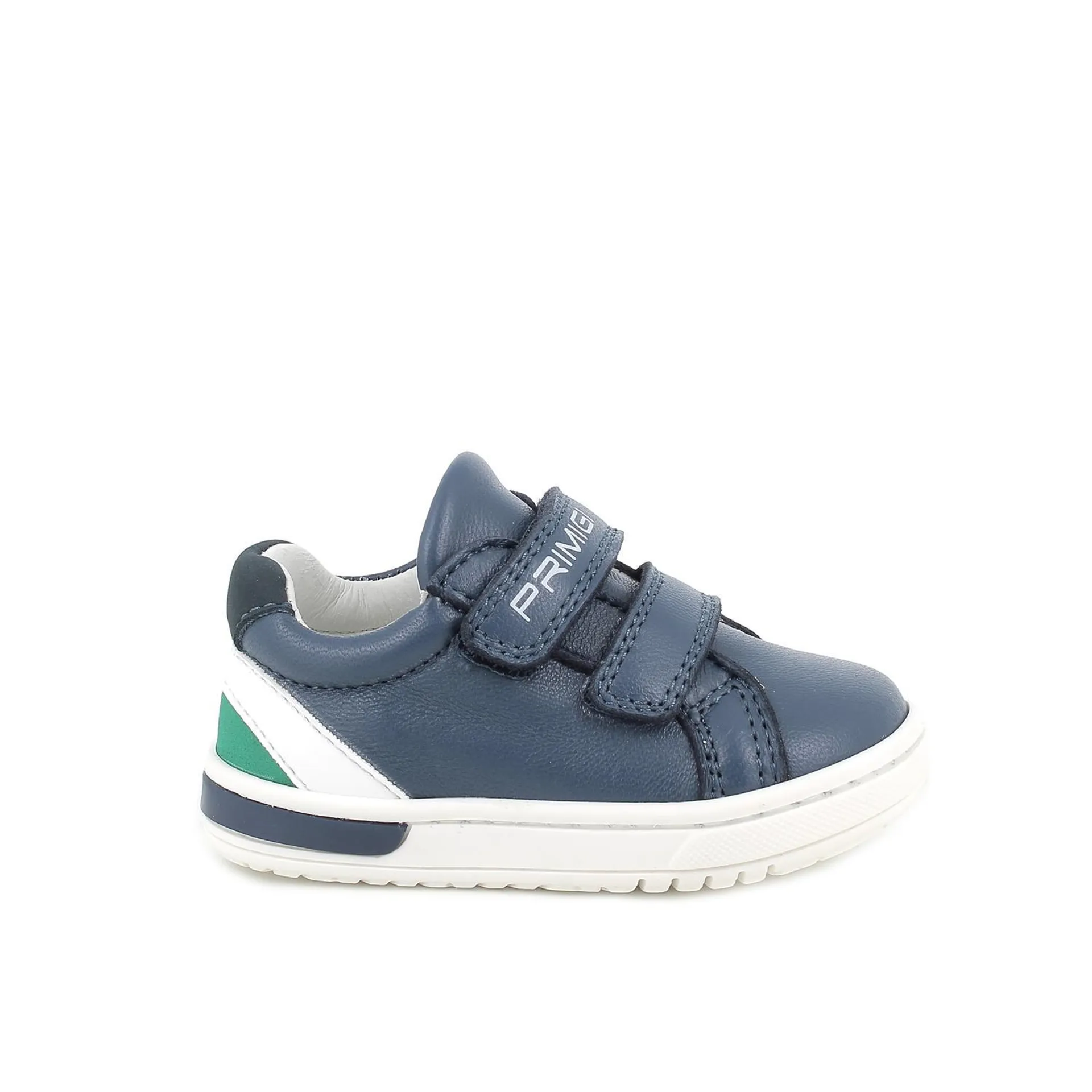 Scarpe in pelle da bambino navy