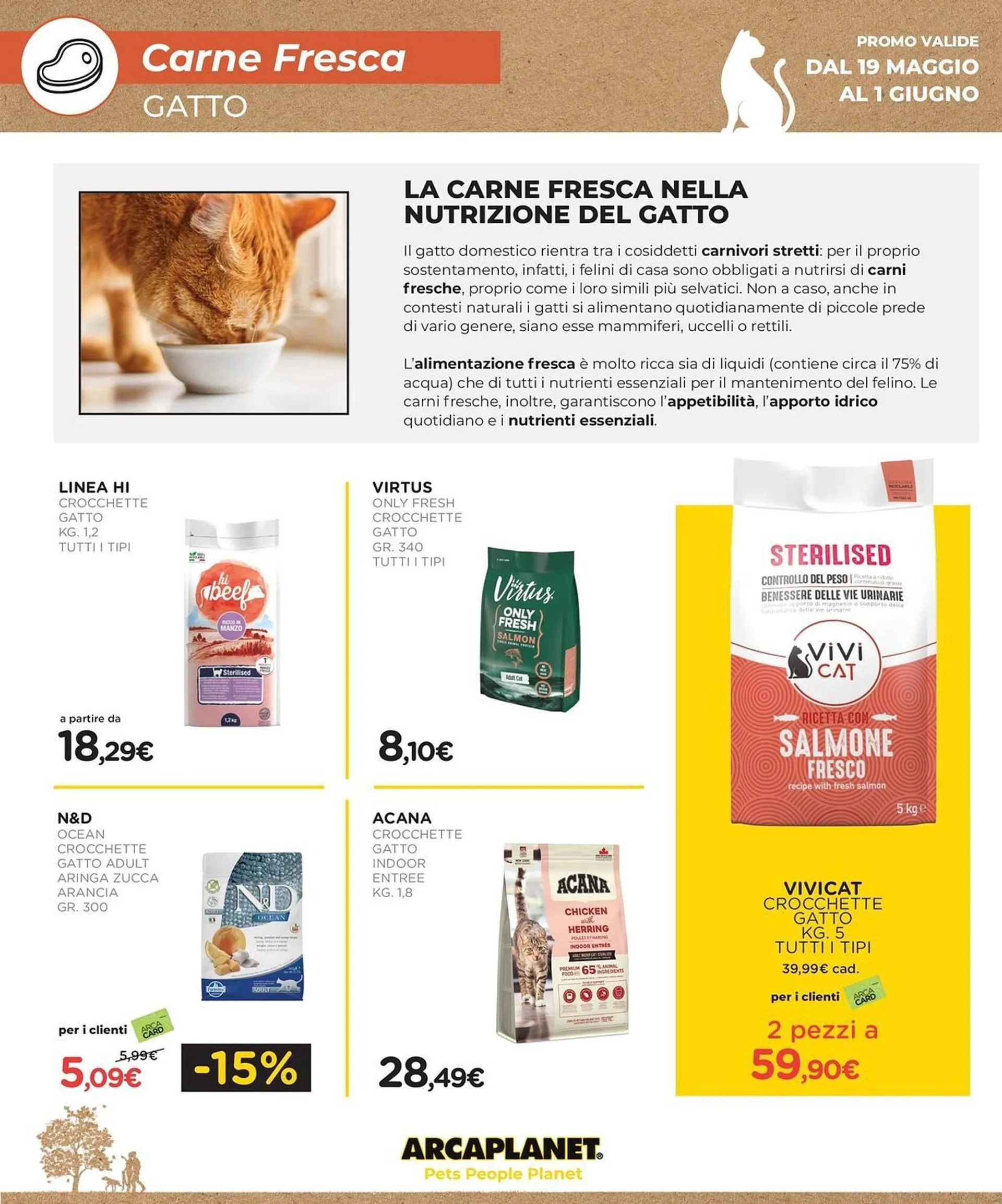Volantino Arcaplanet da 19 maggio a 1 giugno di 2025 - Pagina del volantino 18