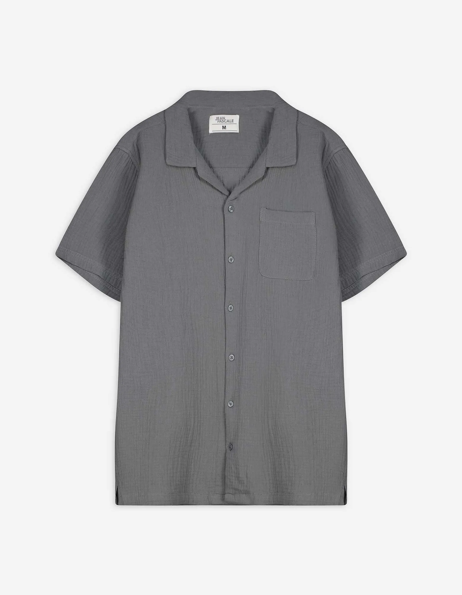 Camicia - Mussola - verde scuro