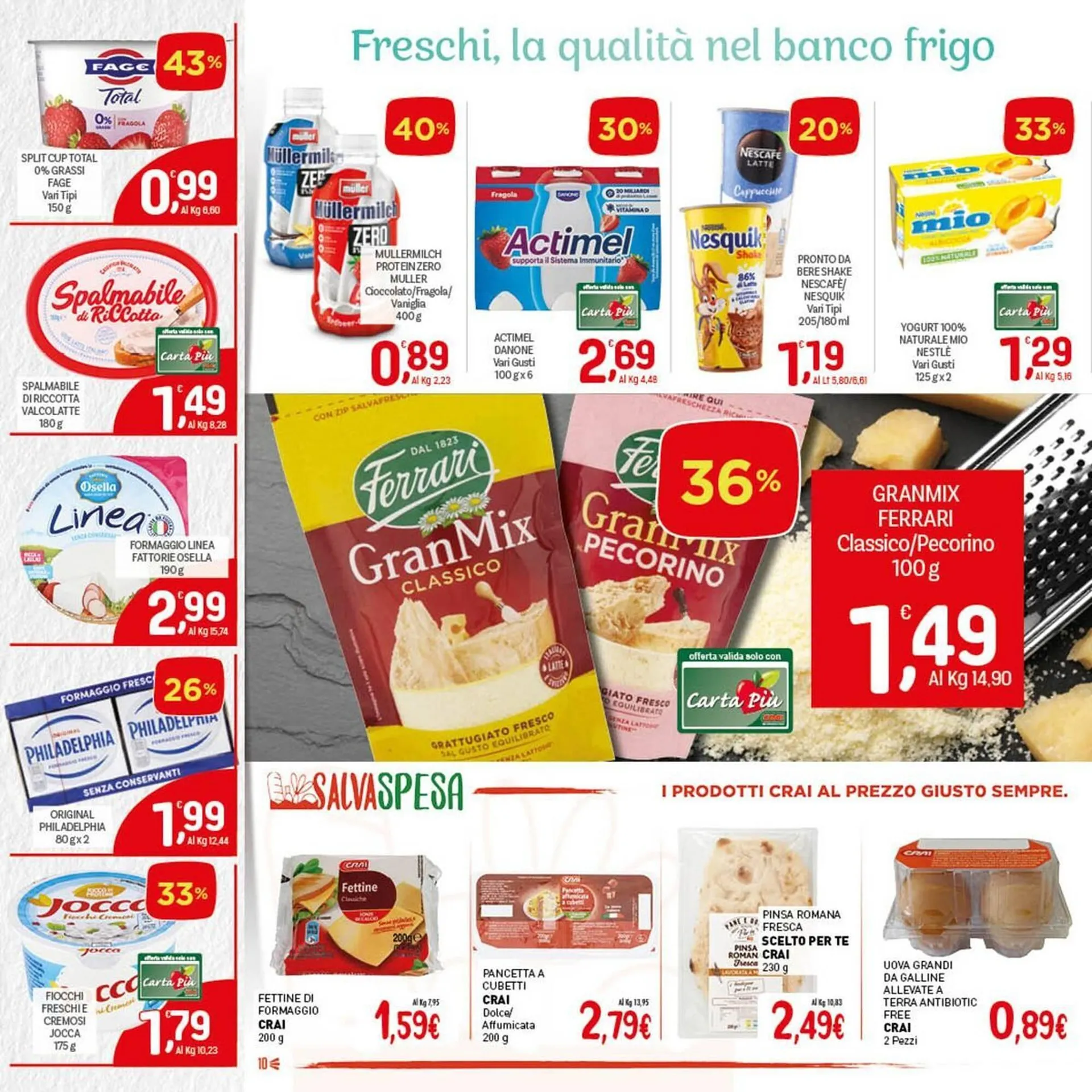 Volantino Crai da 29 maggio a 11 giugno di 2025 - Pagina del volantino 10