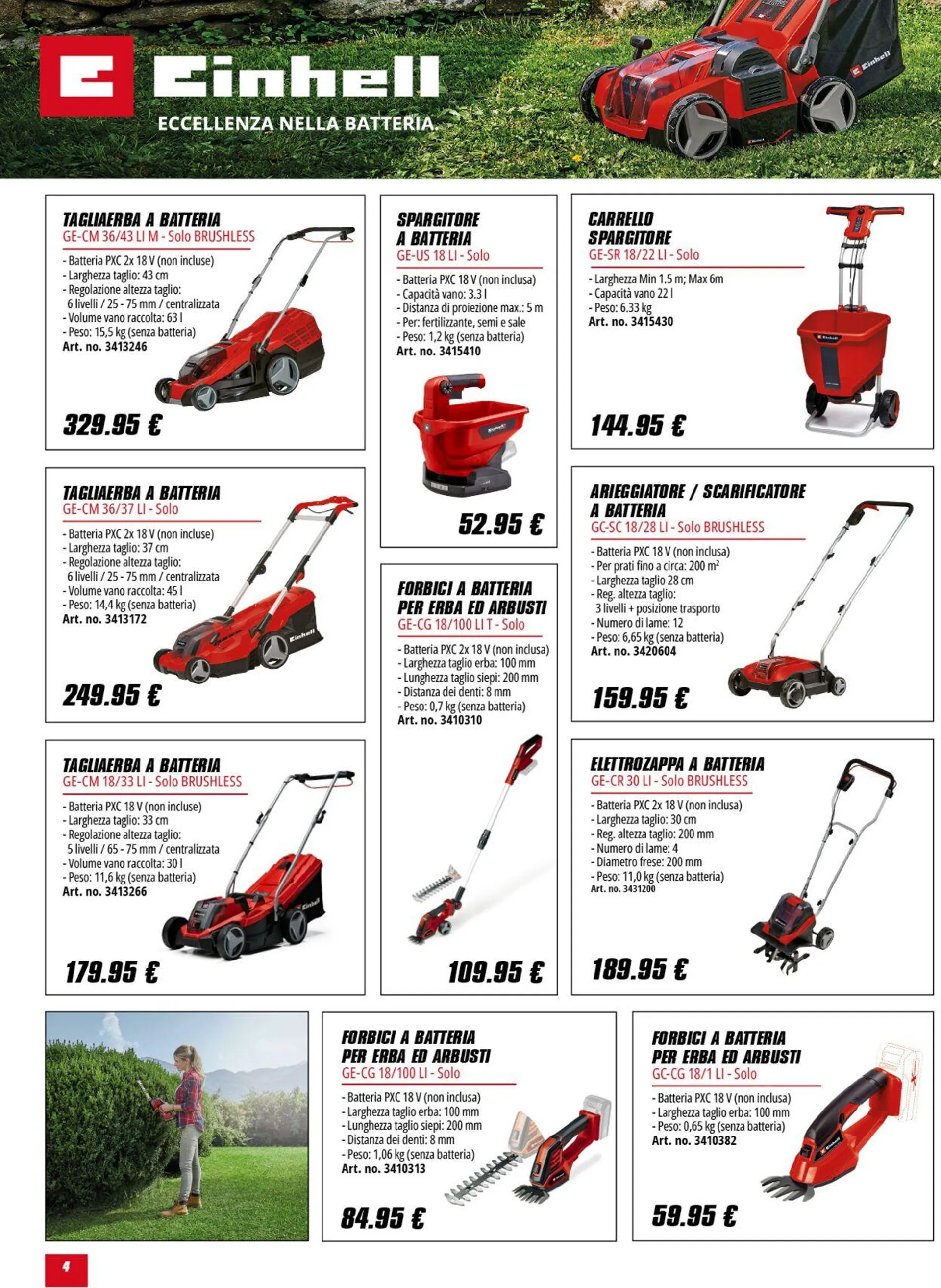 Einhell da 8 maggio a 8 giugno di 2025 - Pagina del volantino 4