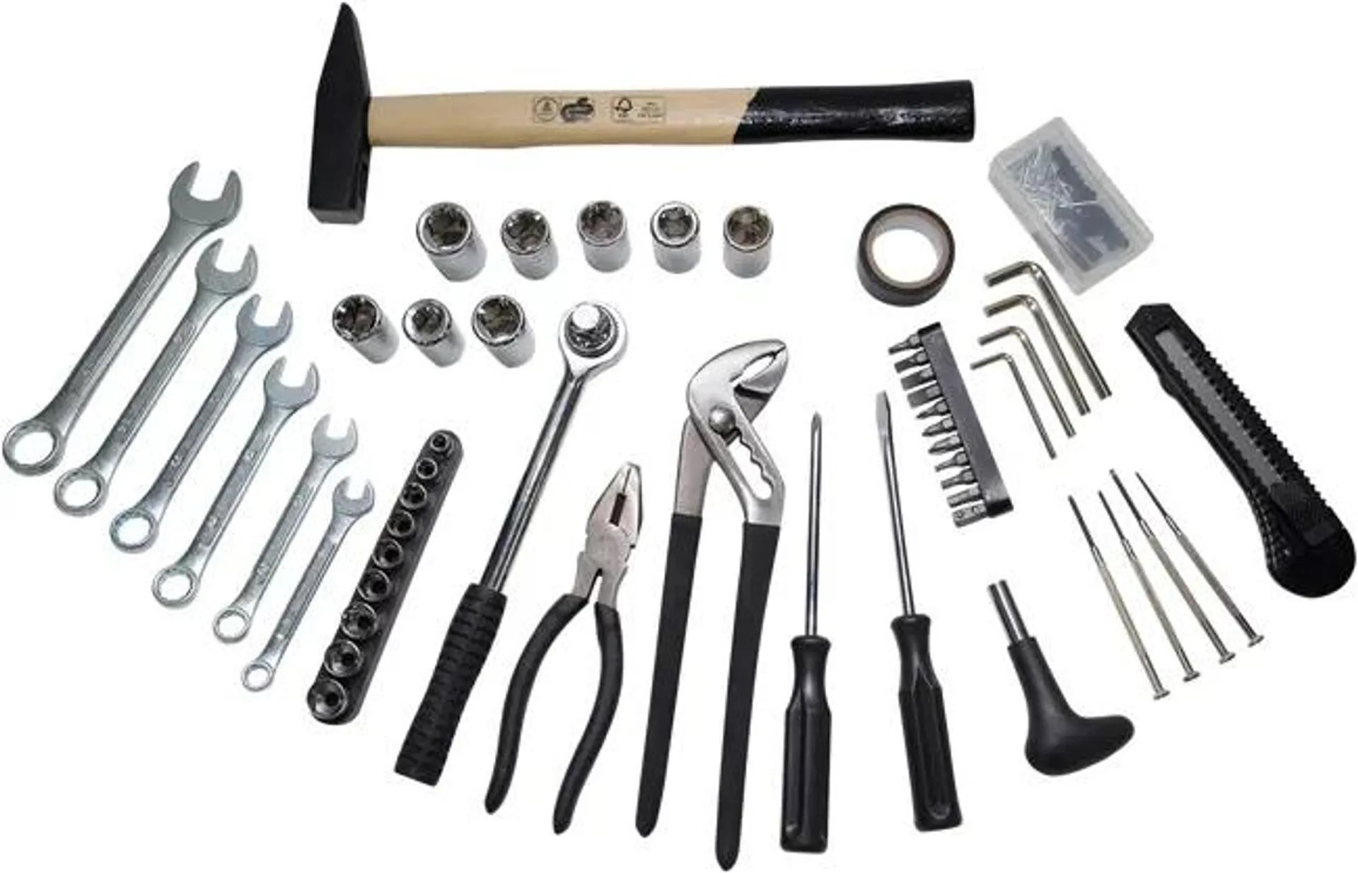 Kit di utensili assortiti 81932184, 141 pezzi