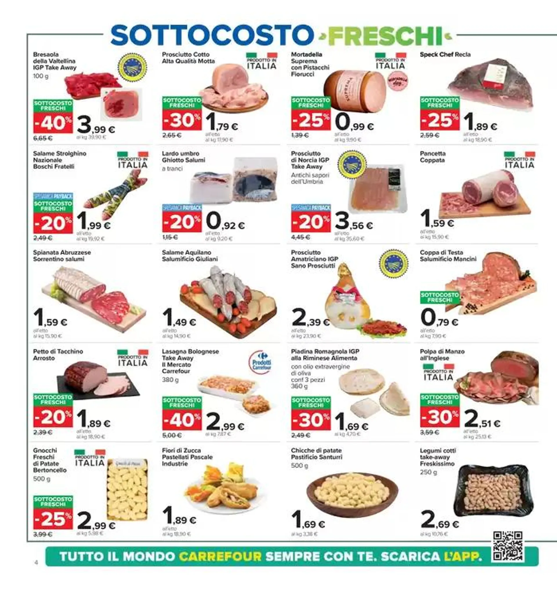 Sottocosto freschi  da 24 ottobre a 7 novembre di 2024 - Pagina del volantino 4