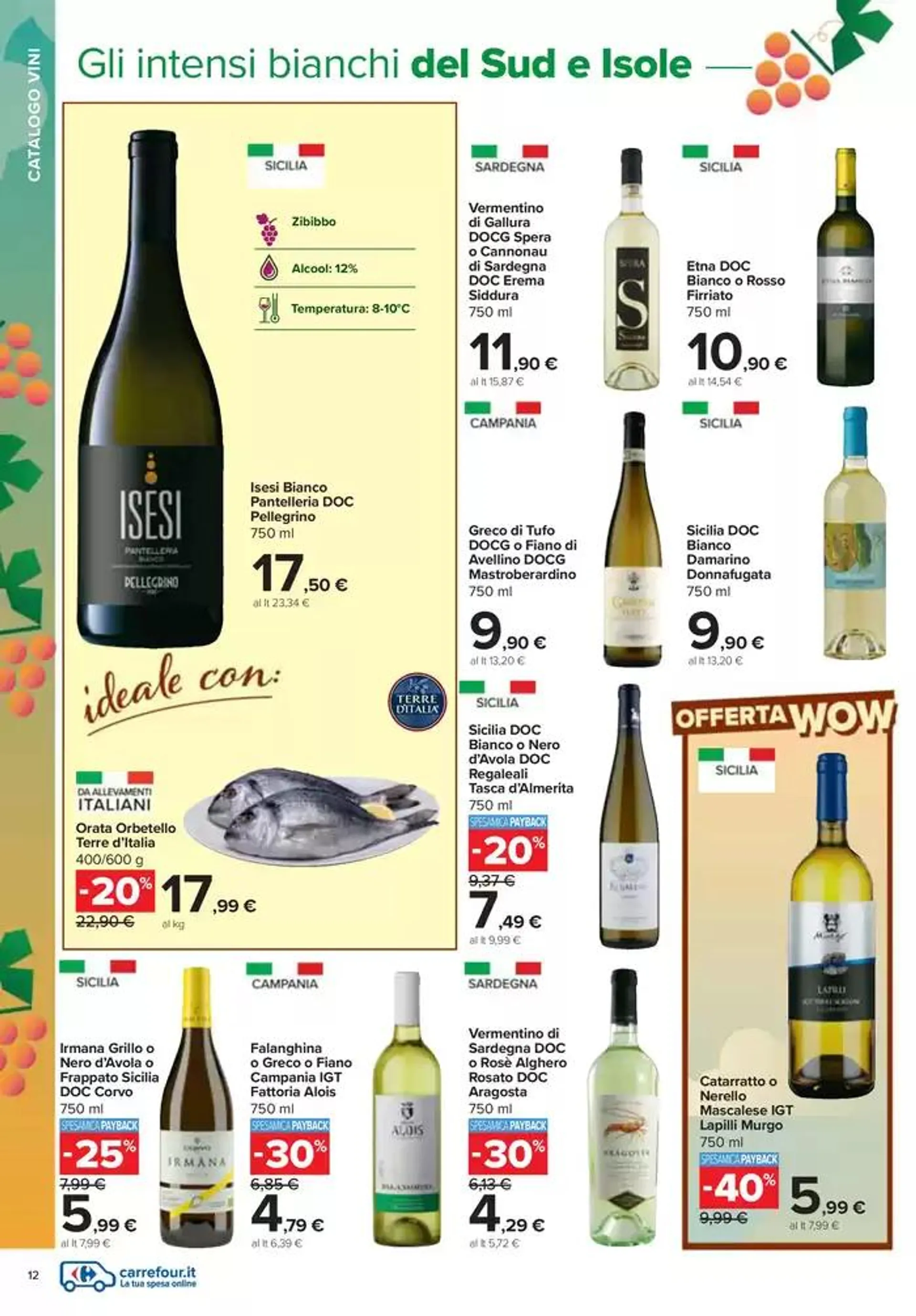 Catalogo Vini da 7 ottobre a 10 novembre di 2024 - Pagina del volantino 12