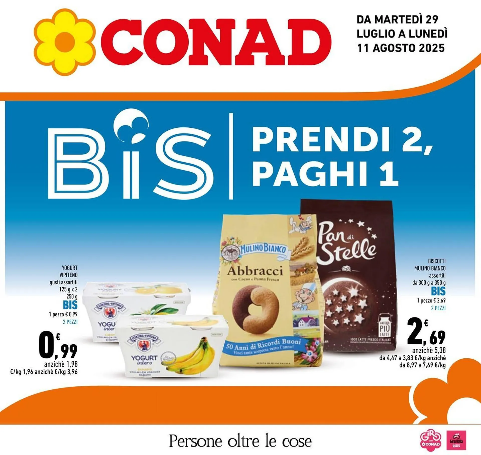 Volantino Conad da 29 luglio a 11 agosto di 2025 - Pagina del volantino 1