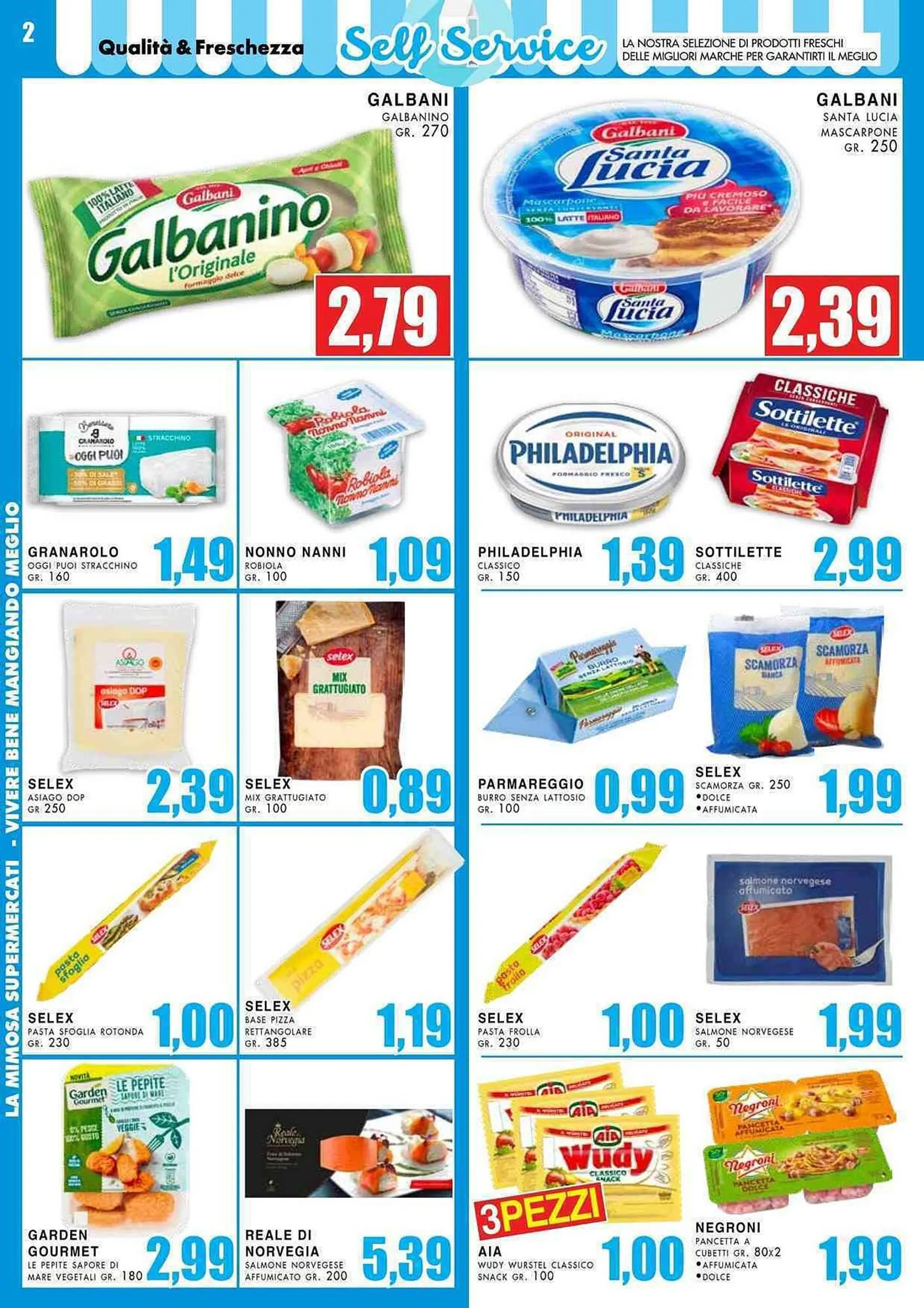 Volantino La Mimosa Supermercati da 4 marzo a 17 marzo di 2024 - Pagina del volantino 2