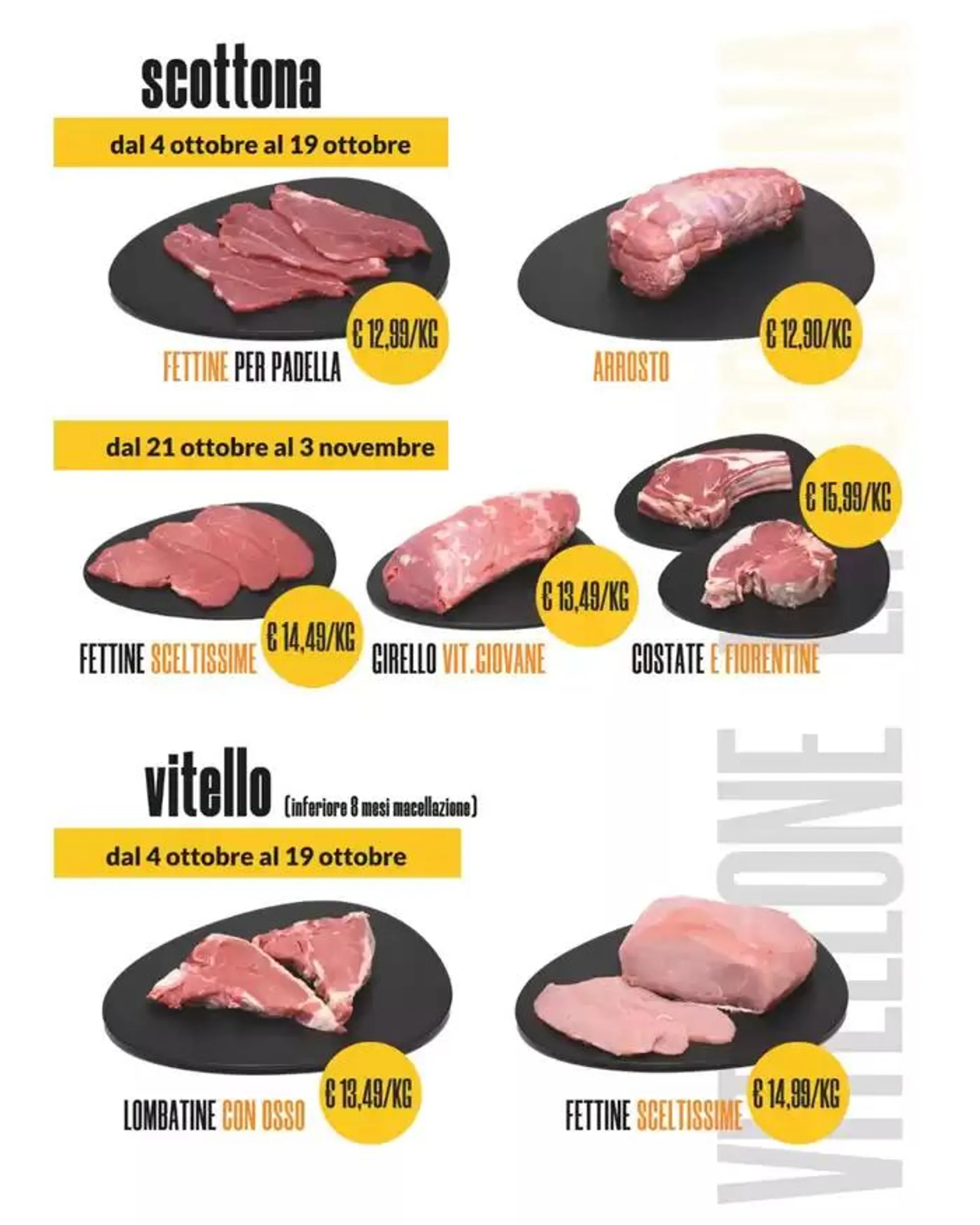 W la carne  da 7 ottobre a 3 novembre di 2024 - Pagina del volantino 3