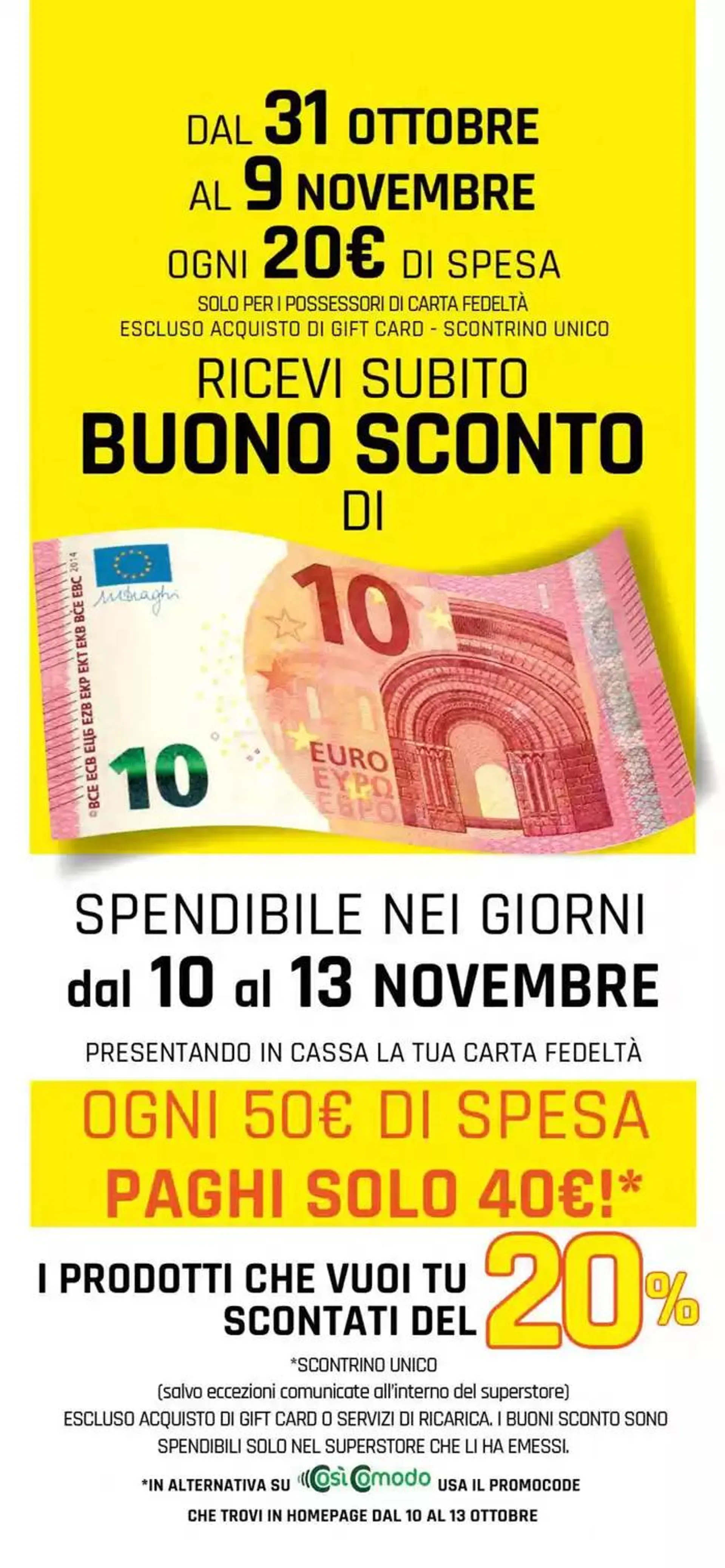 Sottocosto! da 31 ottobre a 9 novembre di 2024 - Pagina del volantino 2