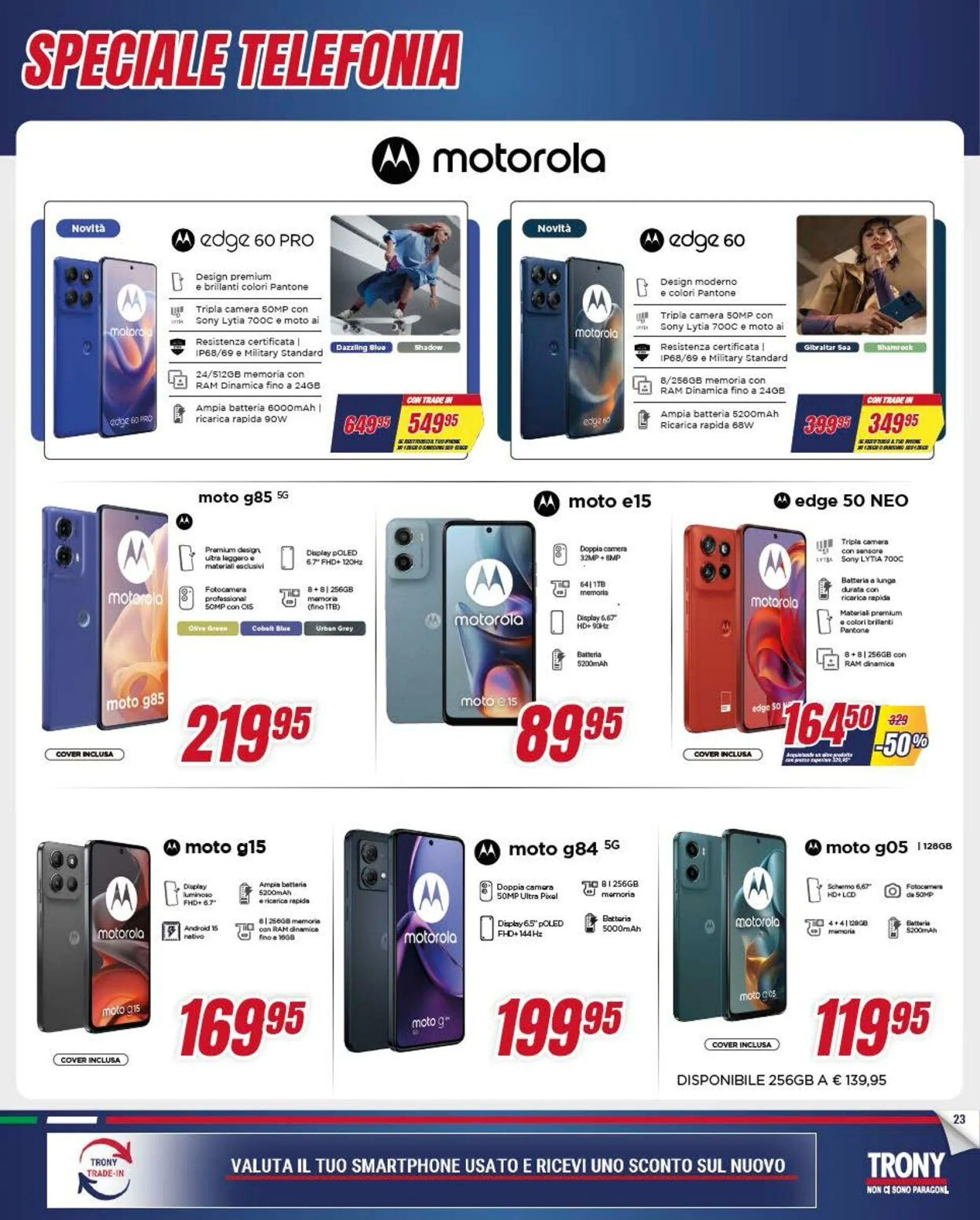Trony - Palermo Volantino attuale da 22 maggio a 18 giugno di 2025 - Pagina del volantino 23