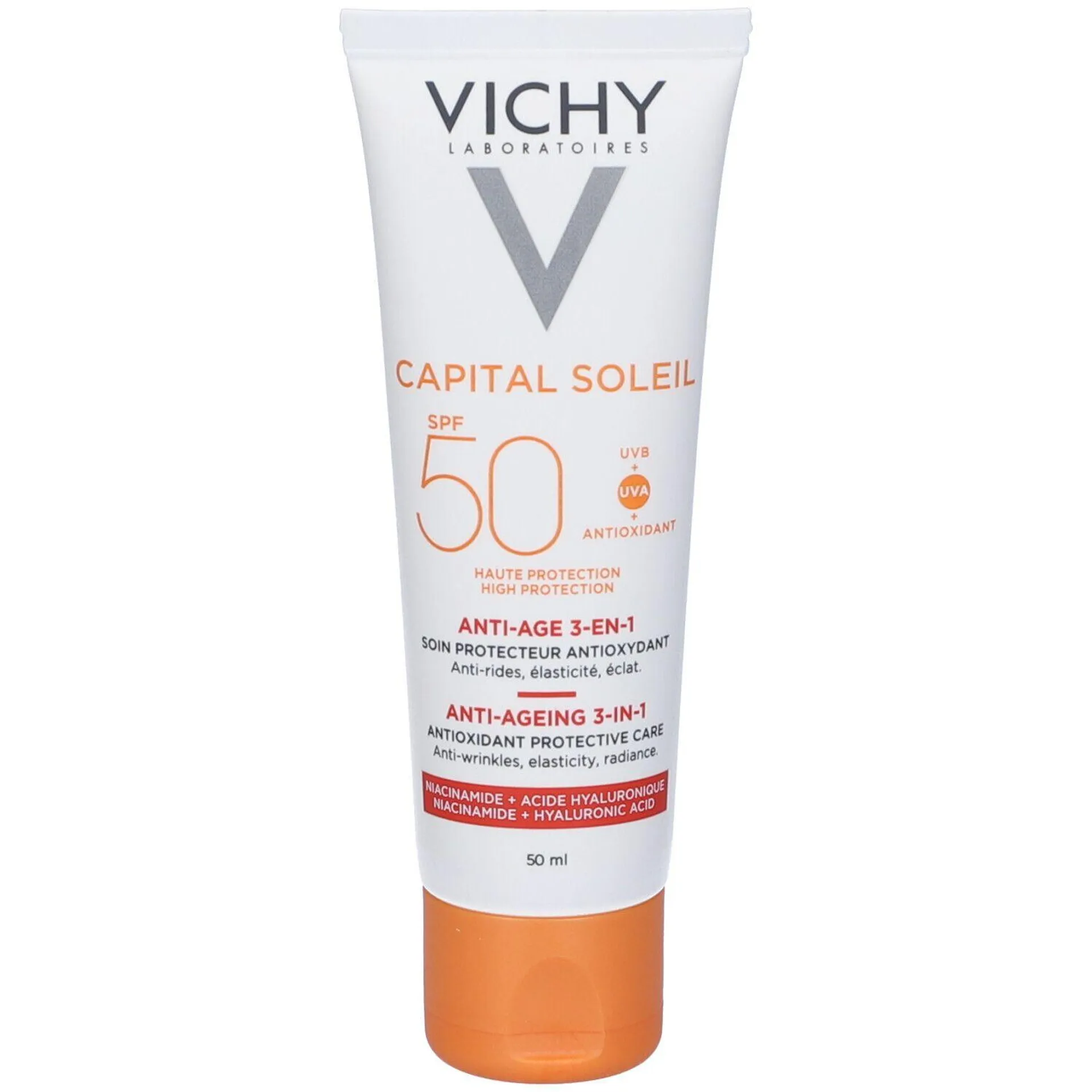 Capital Soleil Crema Solare Anti-Age Spf 50+ 50ml