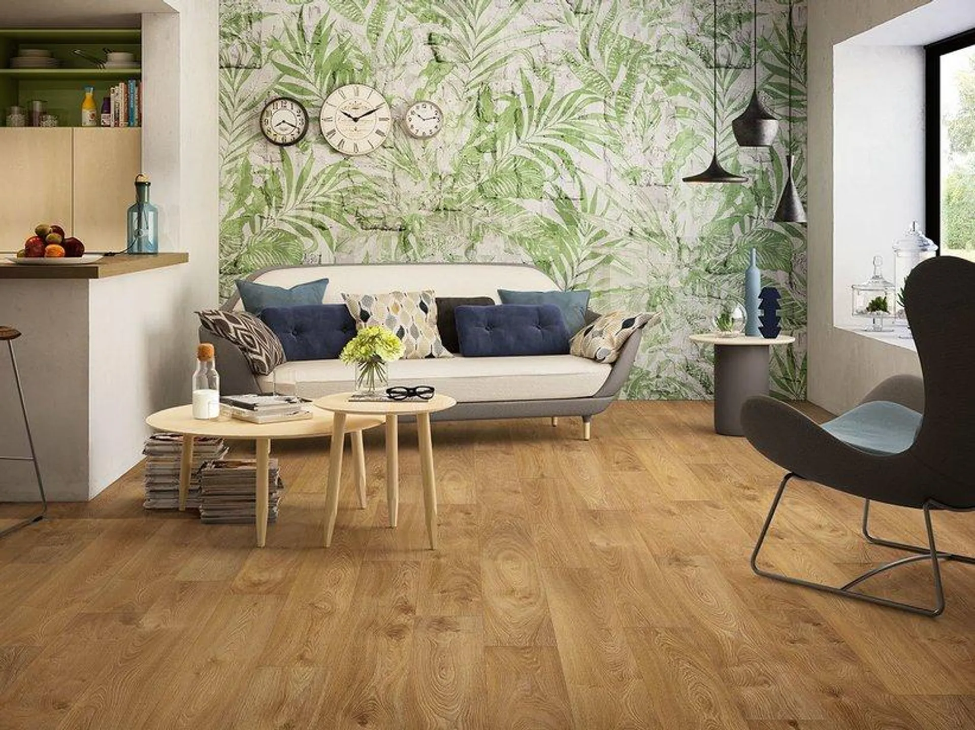 Pavimento Laminato Synchrome Zermatt Natura Legno Naturale Ac4