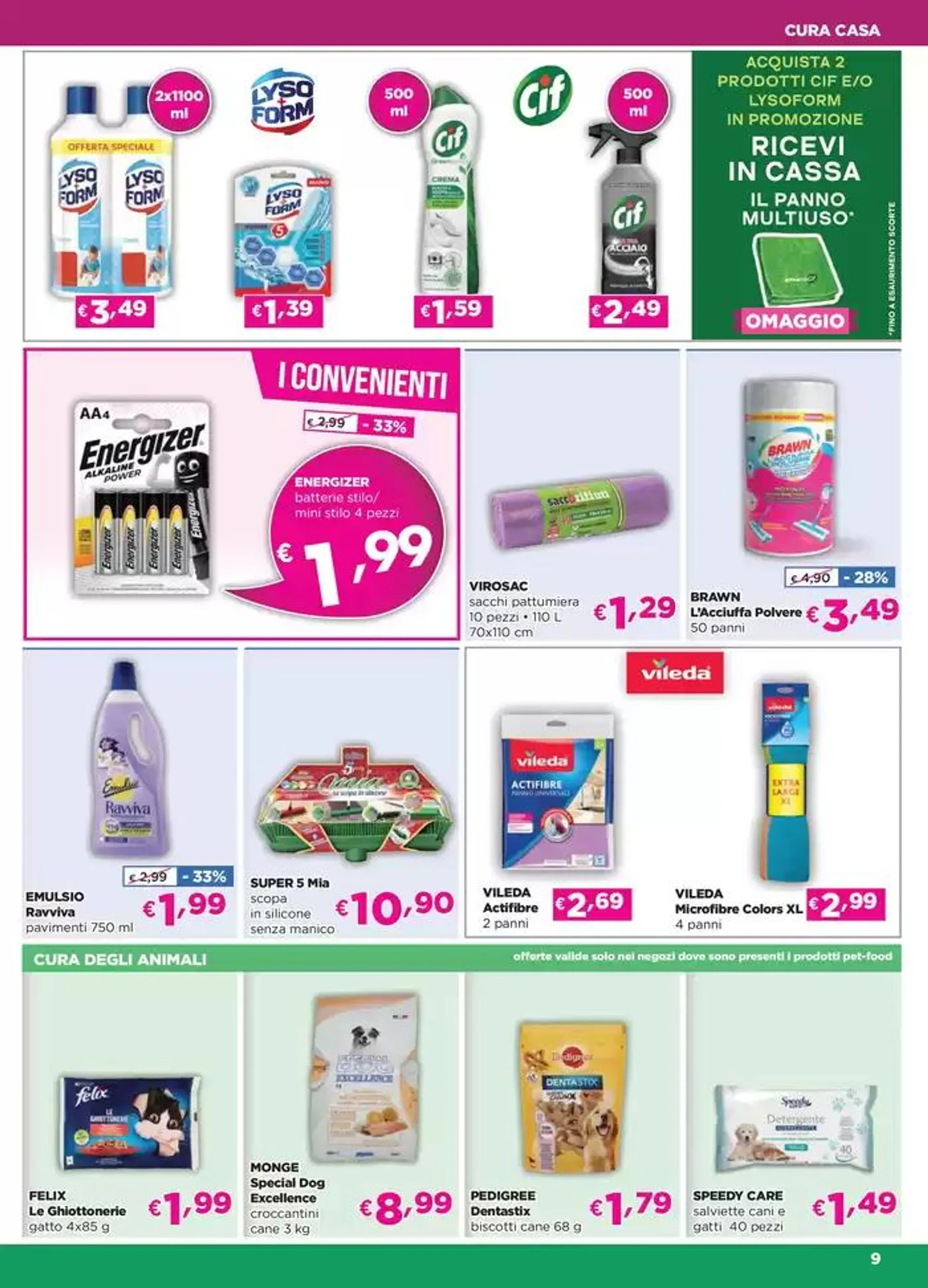 Super offerte da 26 settembre a 15 ottobre di 2024 - Pagina del volantino 9