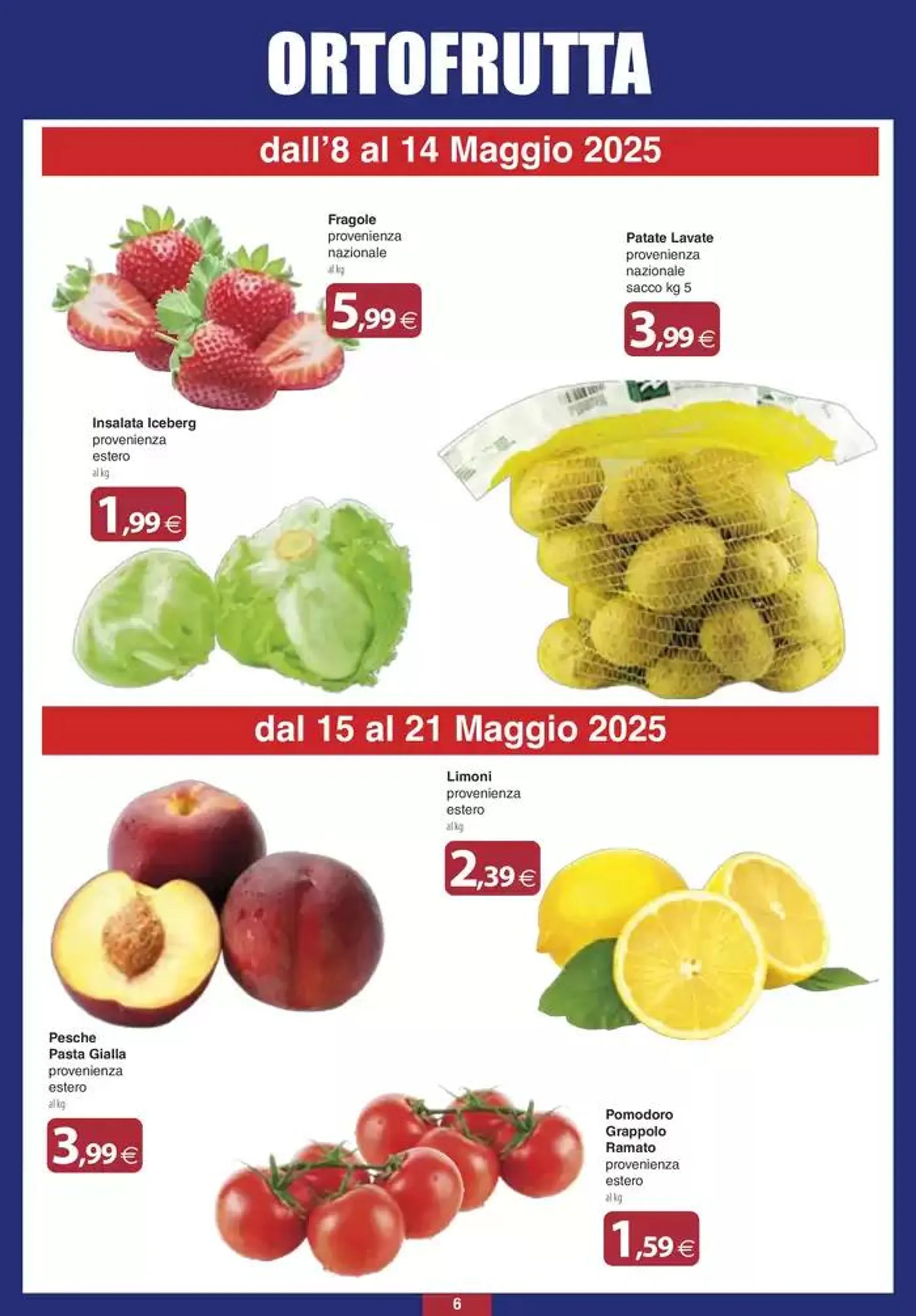 Offerte da 8 maggio a 21 maggio di 2025 - Pagina del volantino 6