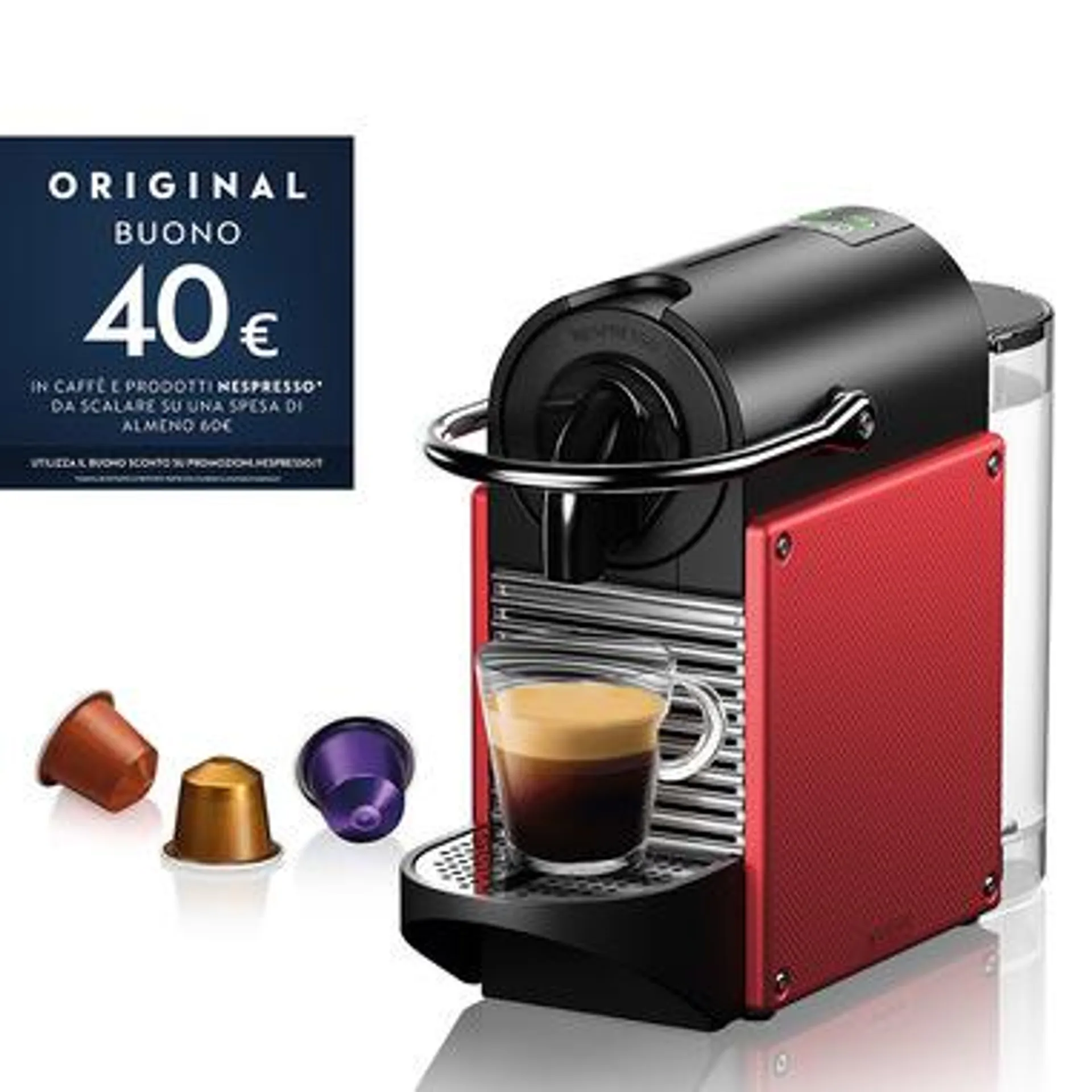 De’Longhi EN124.R Automatica/Manuale Macchina per espresso 0,7 L