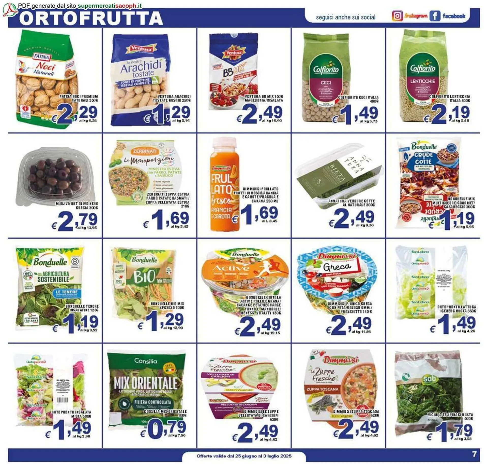 Volantino Sacoph da 25 giugno a 3 luglio di 2025 - Pagina del volantino 7
