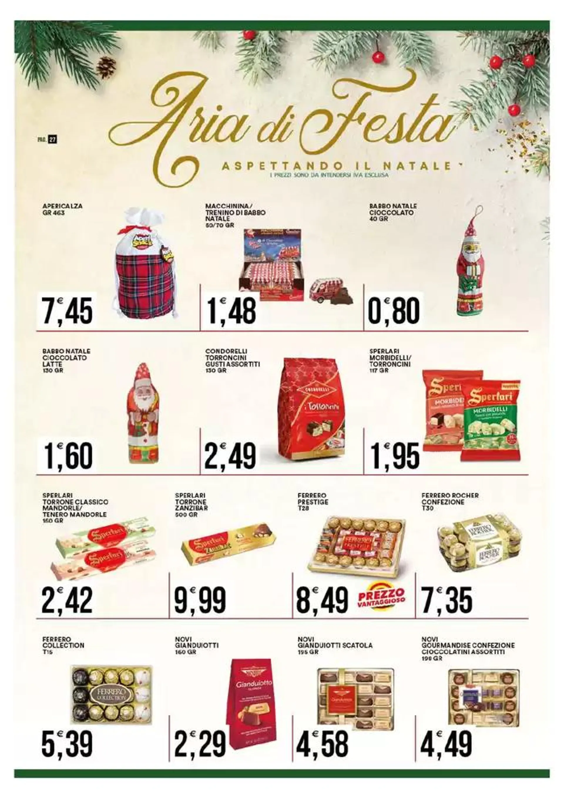 Aria di festa da 2 dicembre a 14 dicembre di 2024 - Pagina del volantino 28