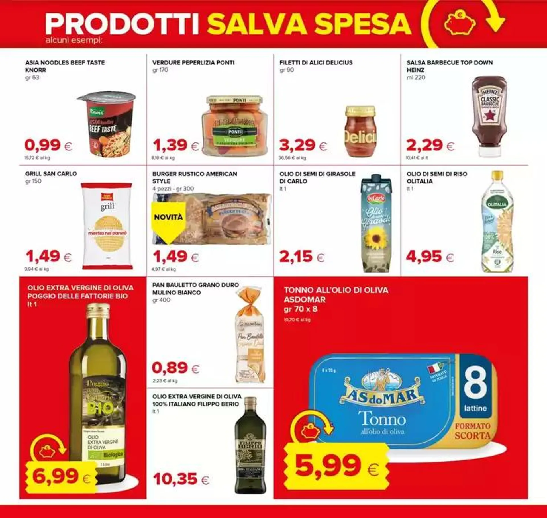 1000 prodotti salva spesa da 13 marzo a 26 giugno di 2025 - Pagina del volantino 15