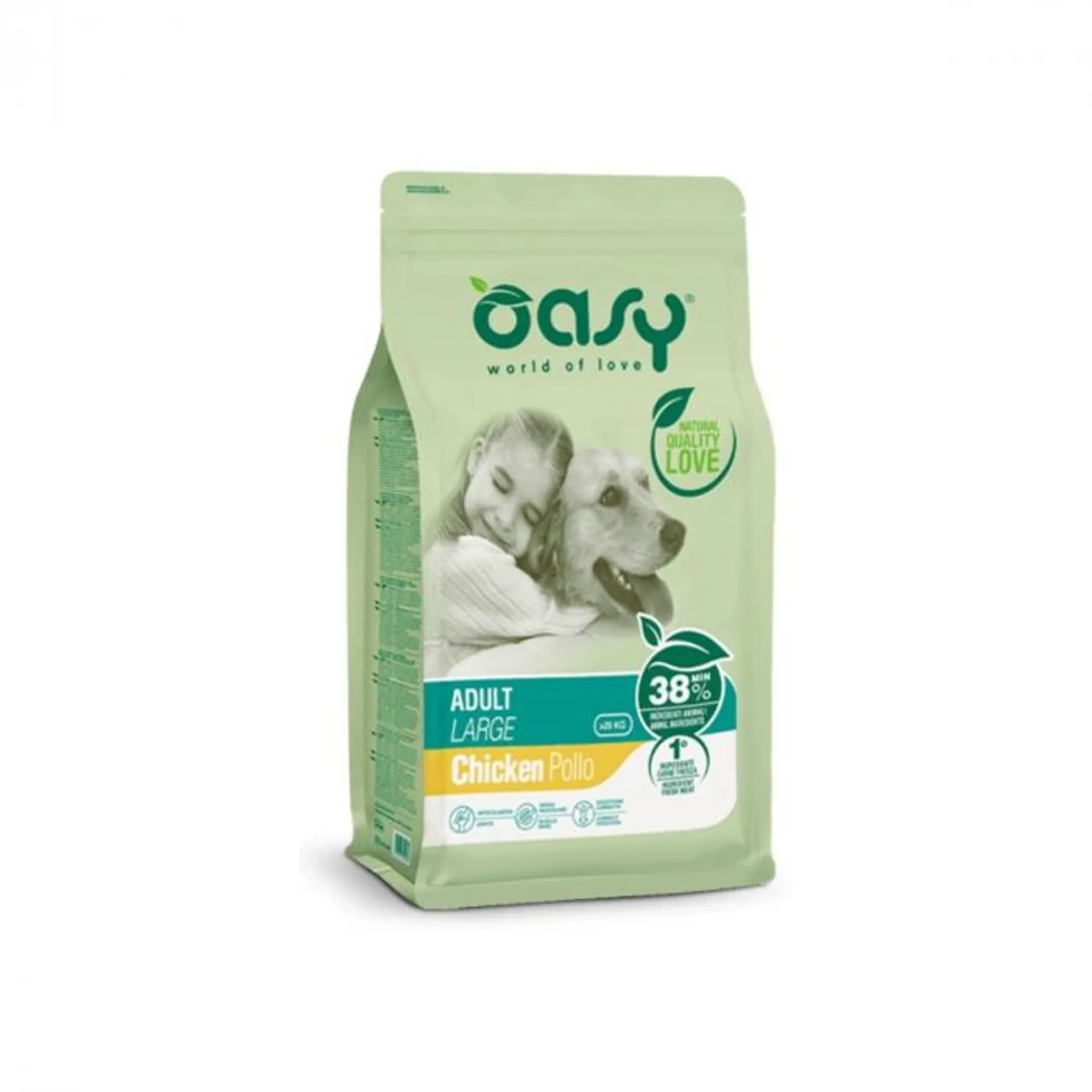 Oasy Dog Adult Large Crocchette per cani 3kg