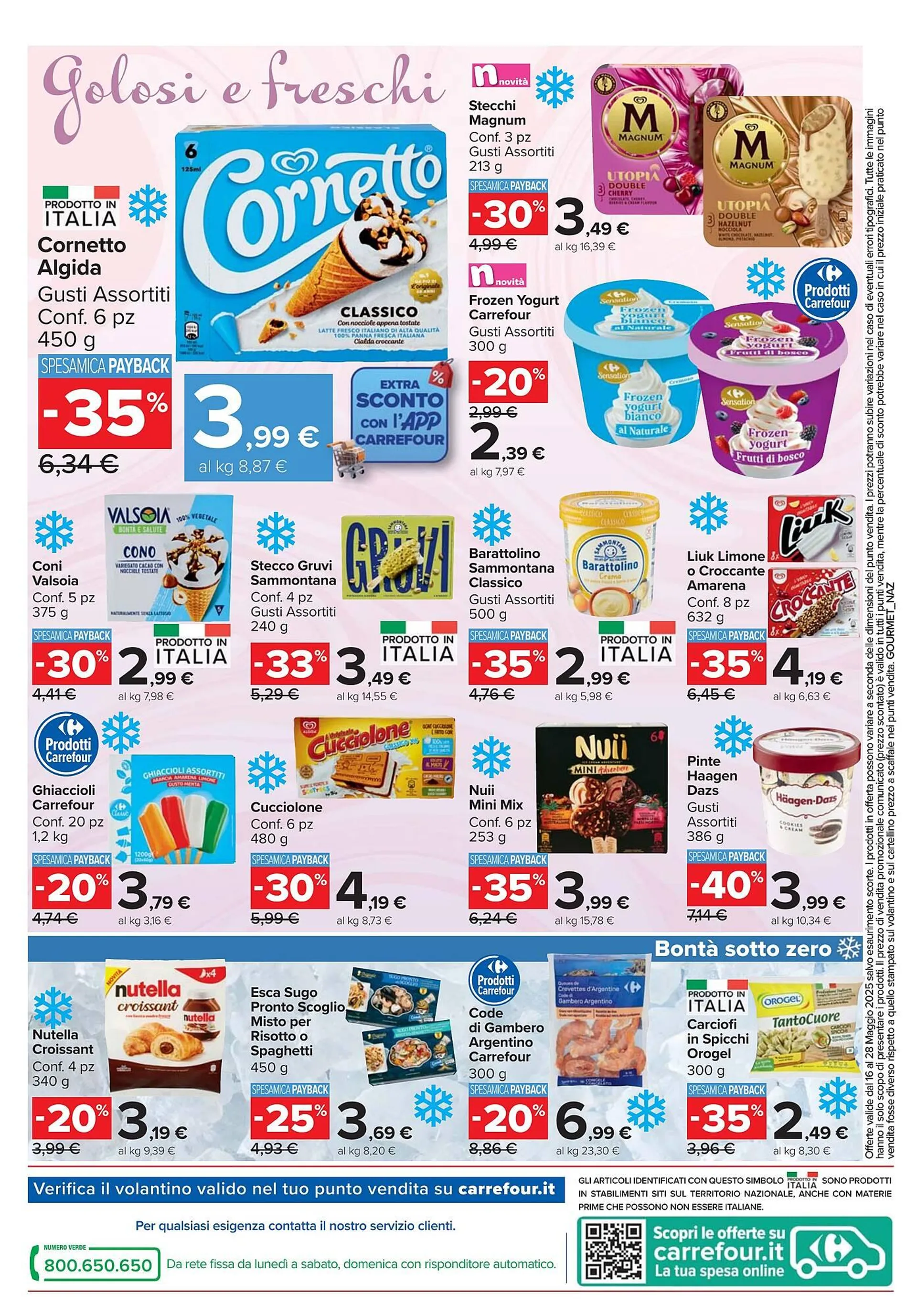 Volantino Carrefour Market da 16 maggio a 28 maggio di 2025 - Pagina del volantino 28