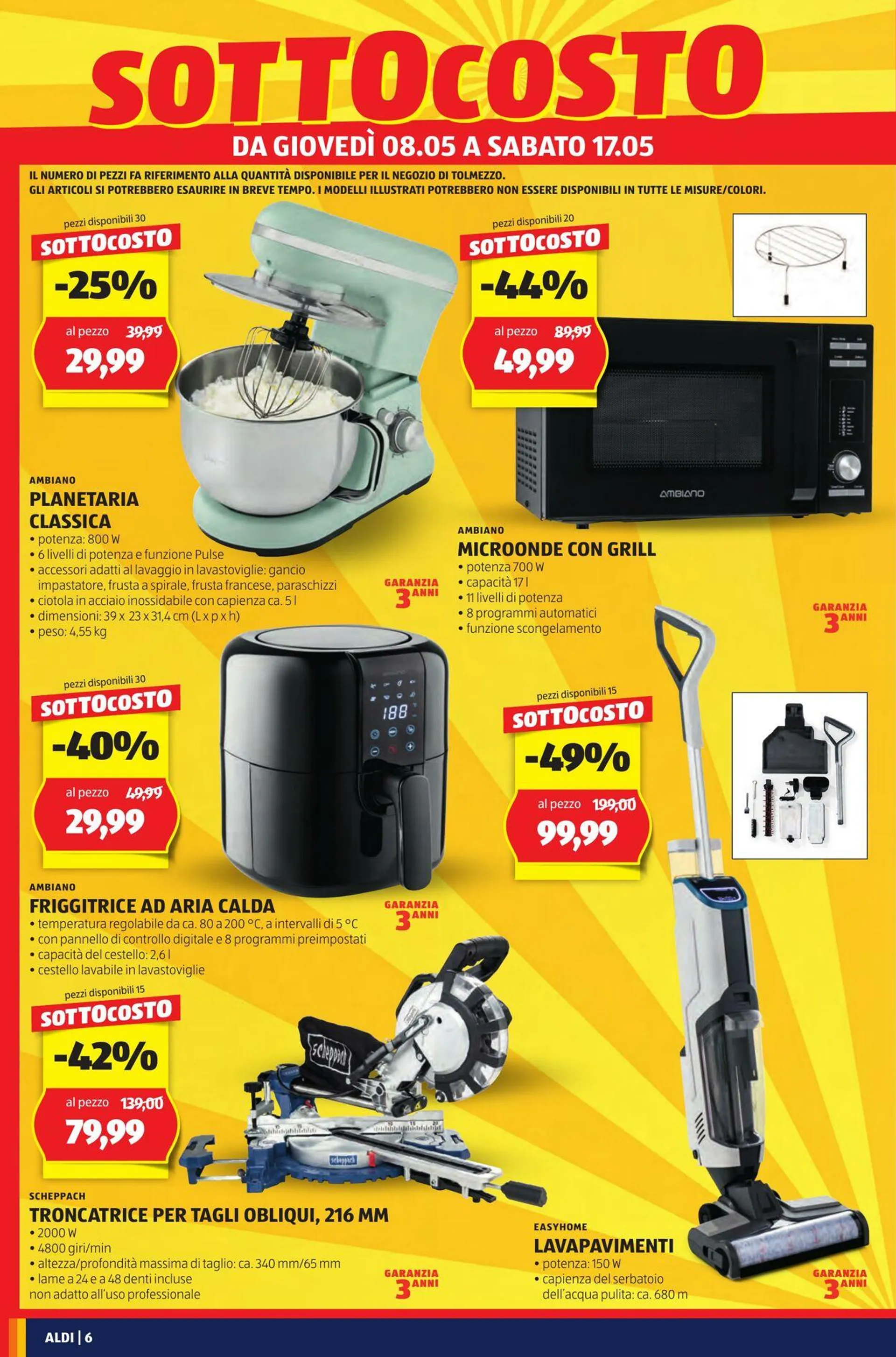 Aldi Volantino attuale da 4 maggio a 18 maggio di 2025 - Pagina del volantino 6