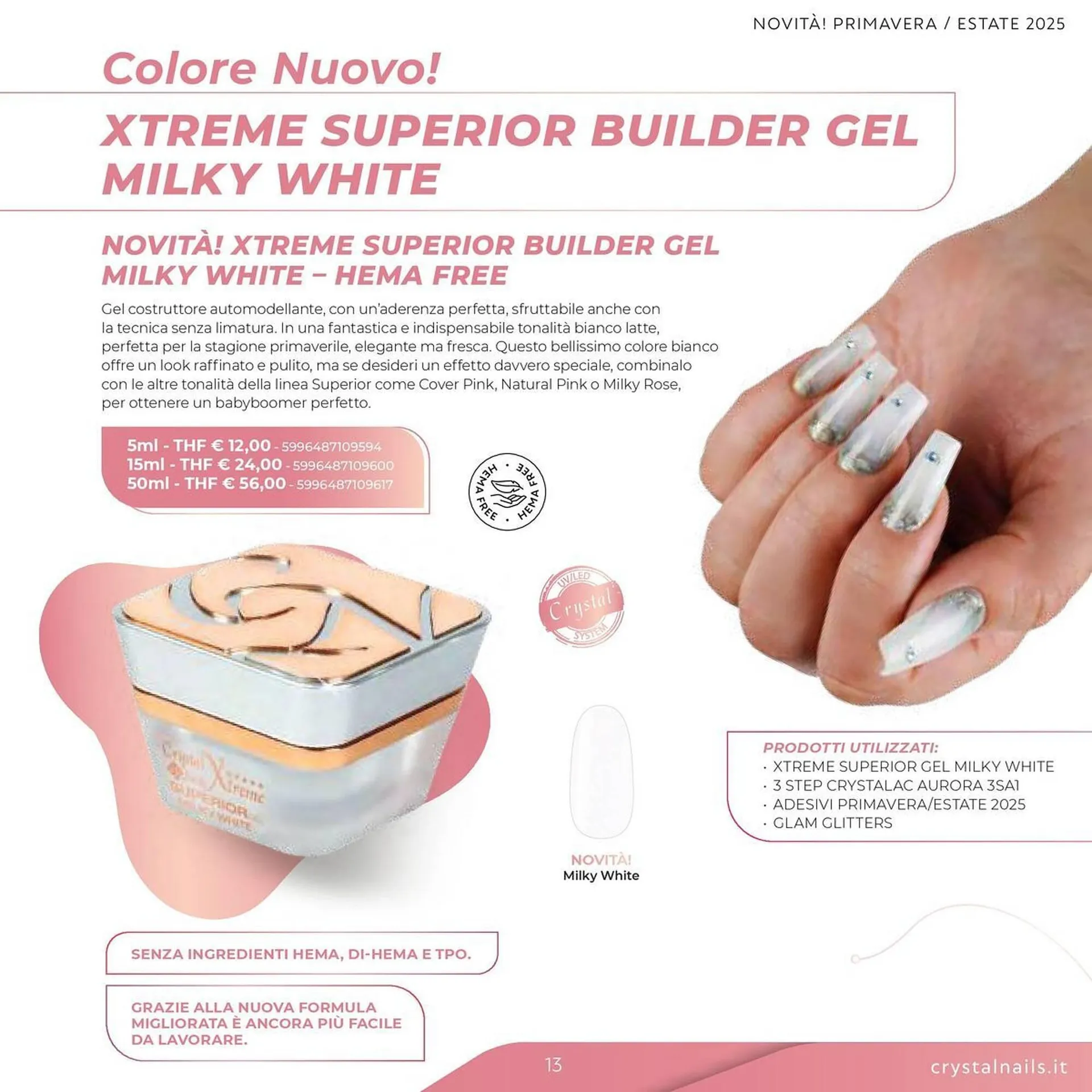 Volantino Crystal Nails da 1 luglio a 31 dicembre di 2025 - Pagina del volantino 13