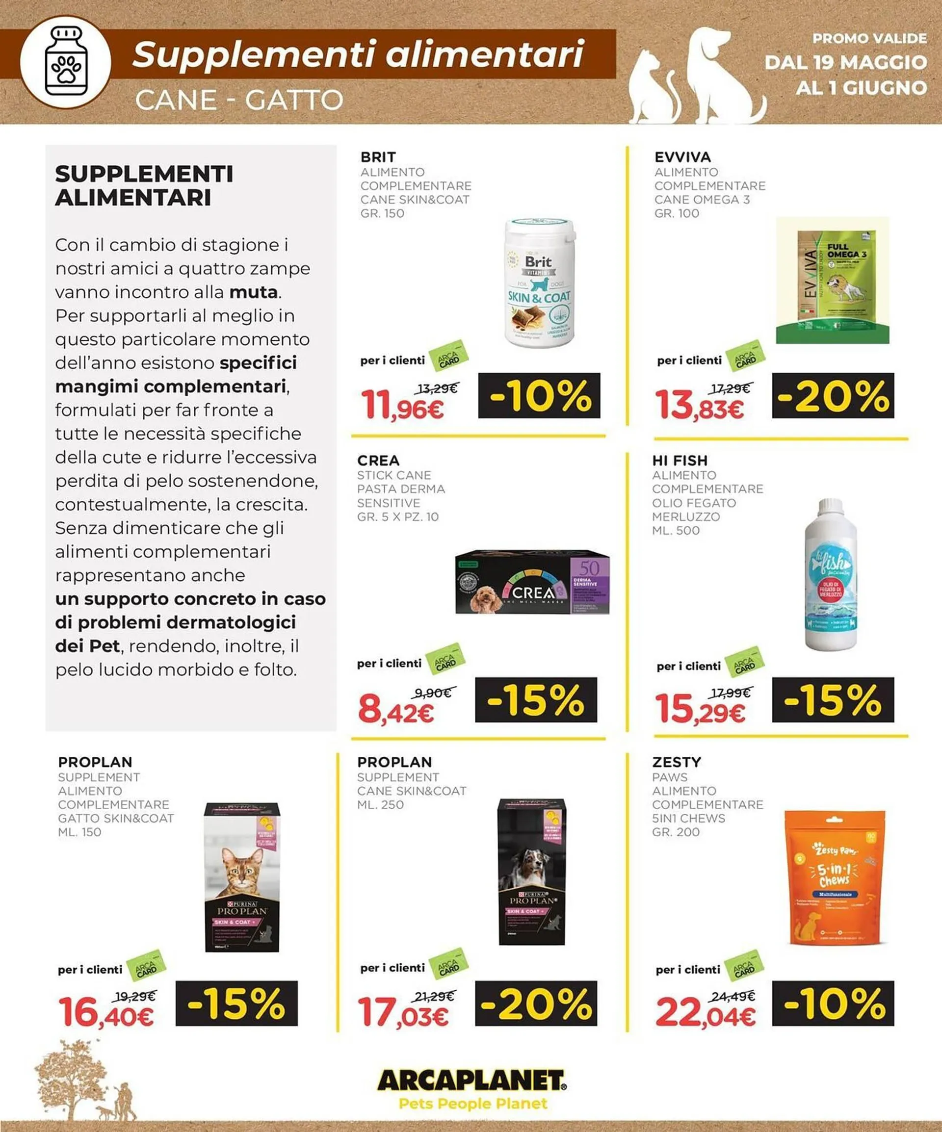 Volantino Arcaplanet da 19 maggio a 1 giugno di 2025 - Pagina del volantino 36