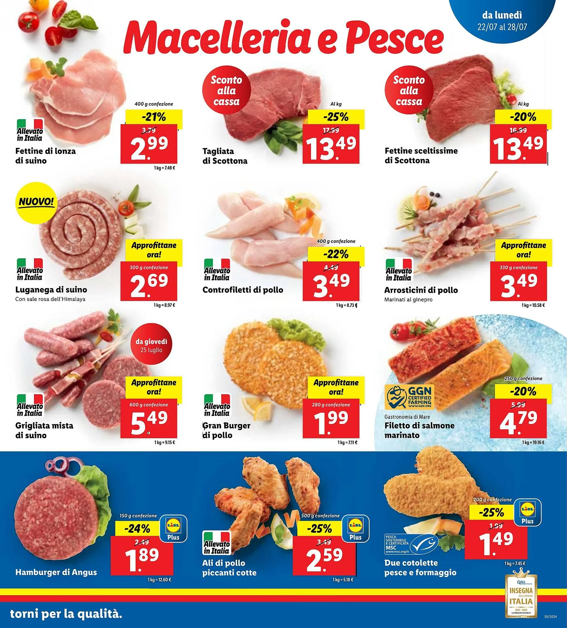 Volantino Lidl da 22 luglio a 28 luglio di 2024 - Pagina del volantino 3