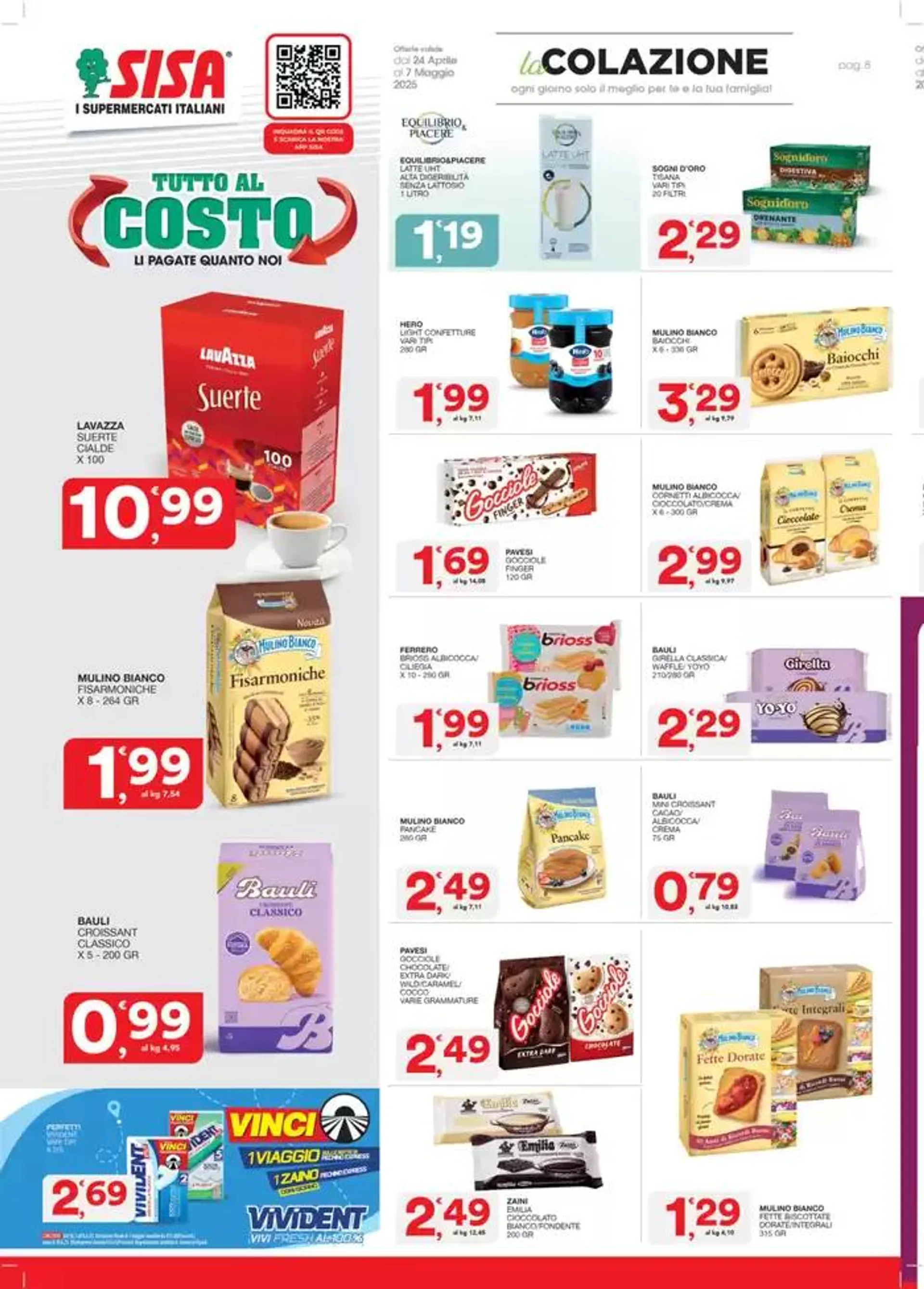 Tutto al costo da 24 aprile a 9 maggio di 2025 - Pagina del volantino 8