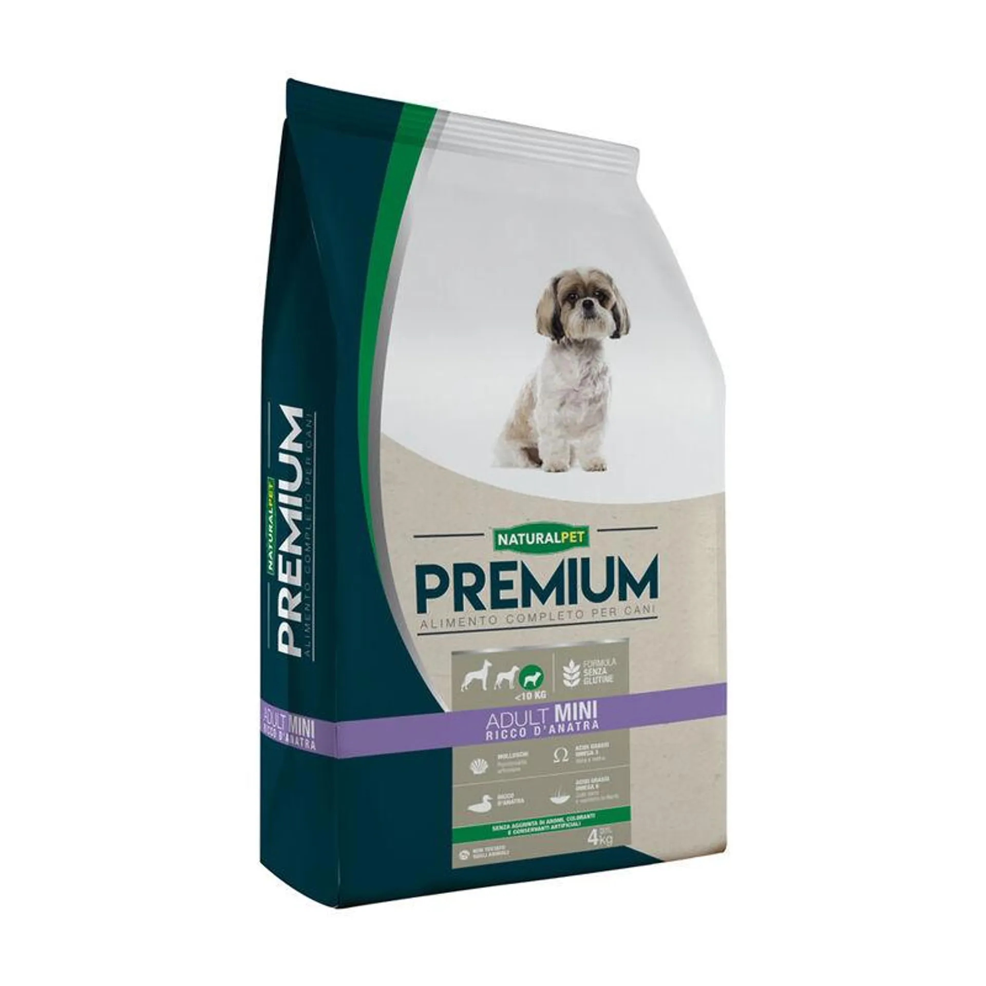 Naturalpet Premium Adult Mini Anatra 4 kg