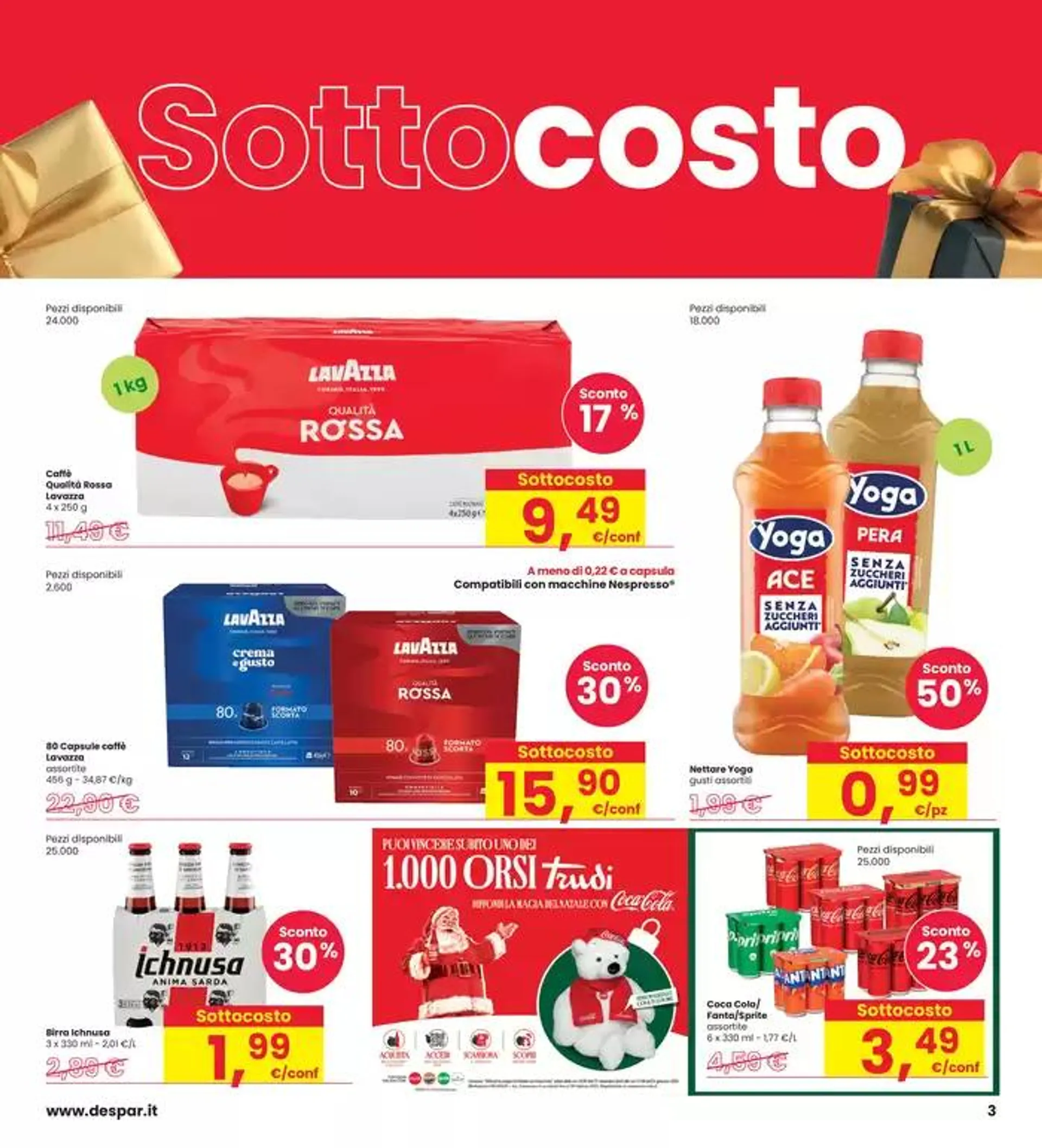 Sottocosto  da 5 dicembre a 14 dicembre di 2024 - Pagina del volantino 3